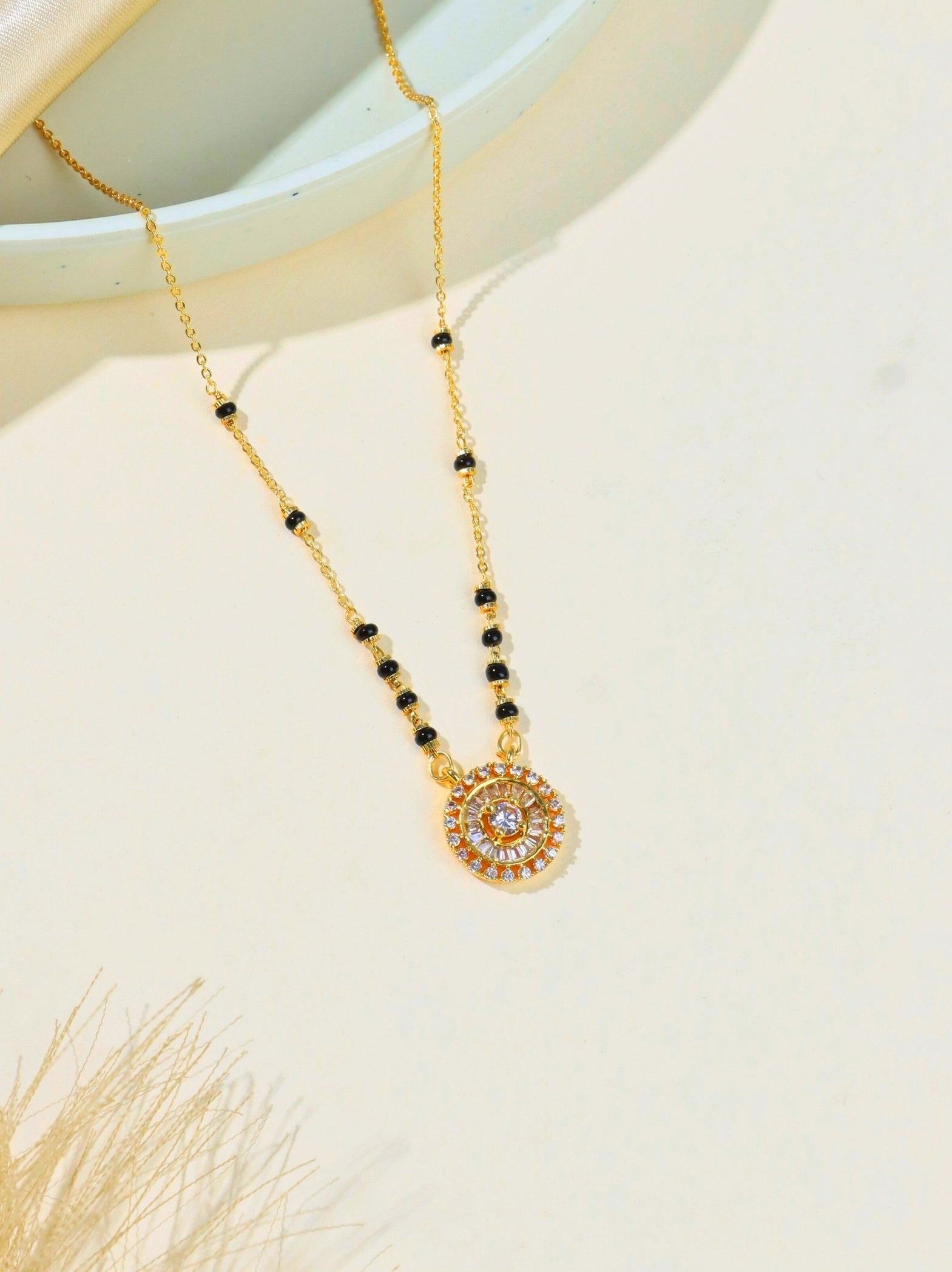 Zircon Mangalsutra 1064