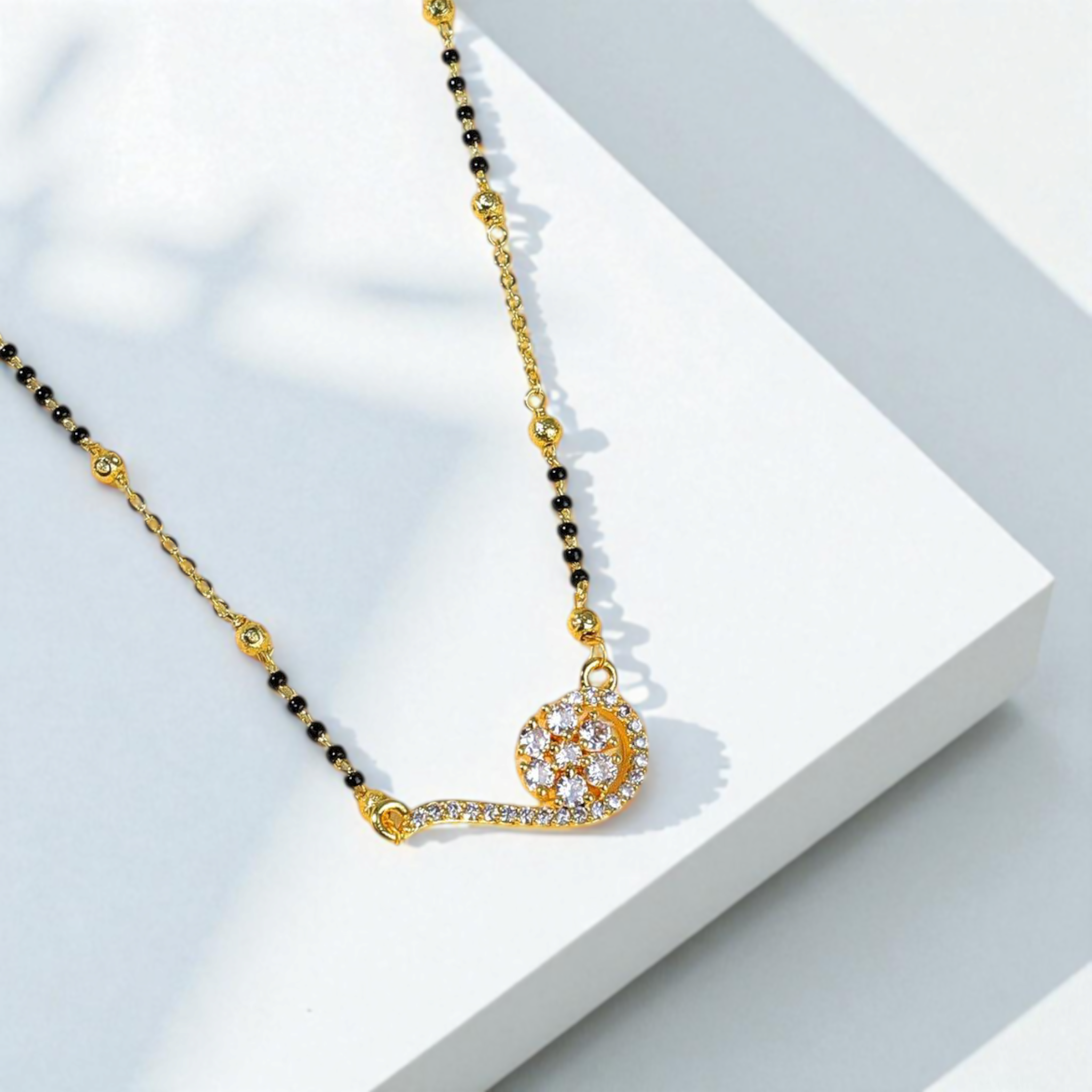 Zircon Mangalsutra 1068