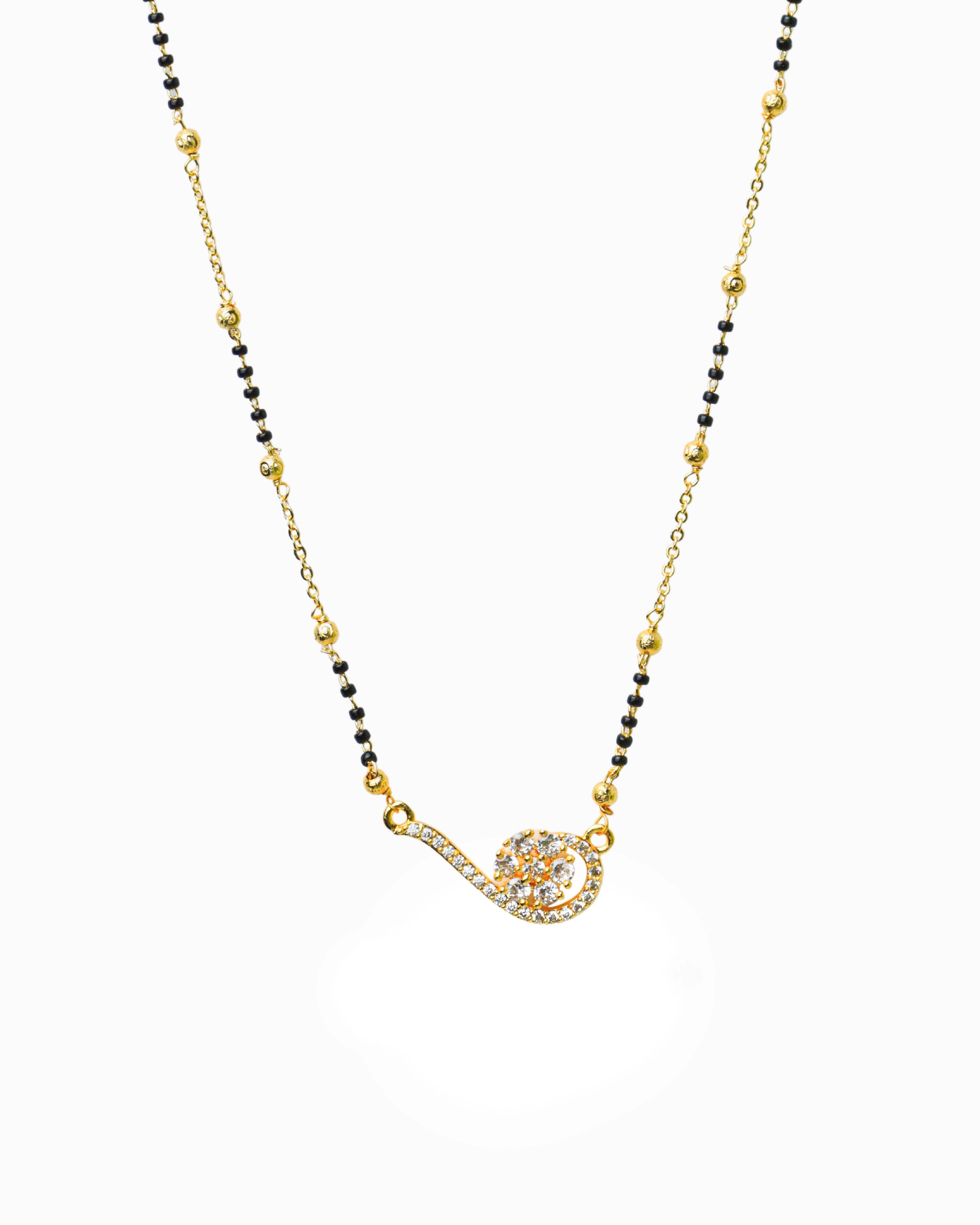 Zircon Mangalsutra 1068
