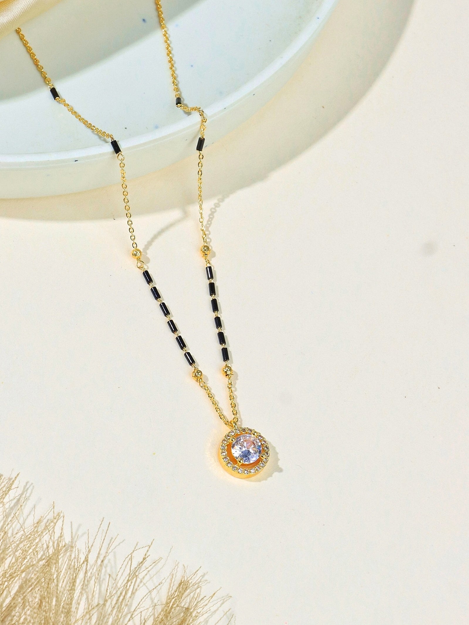 Zircon Mangalsutra 1058