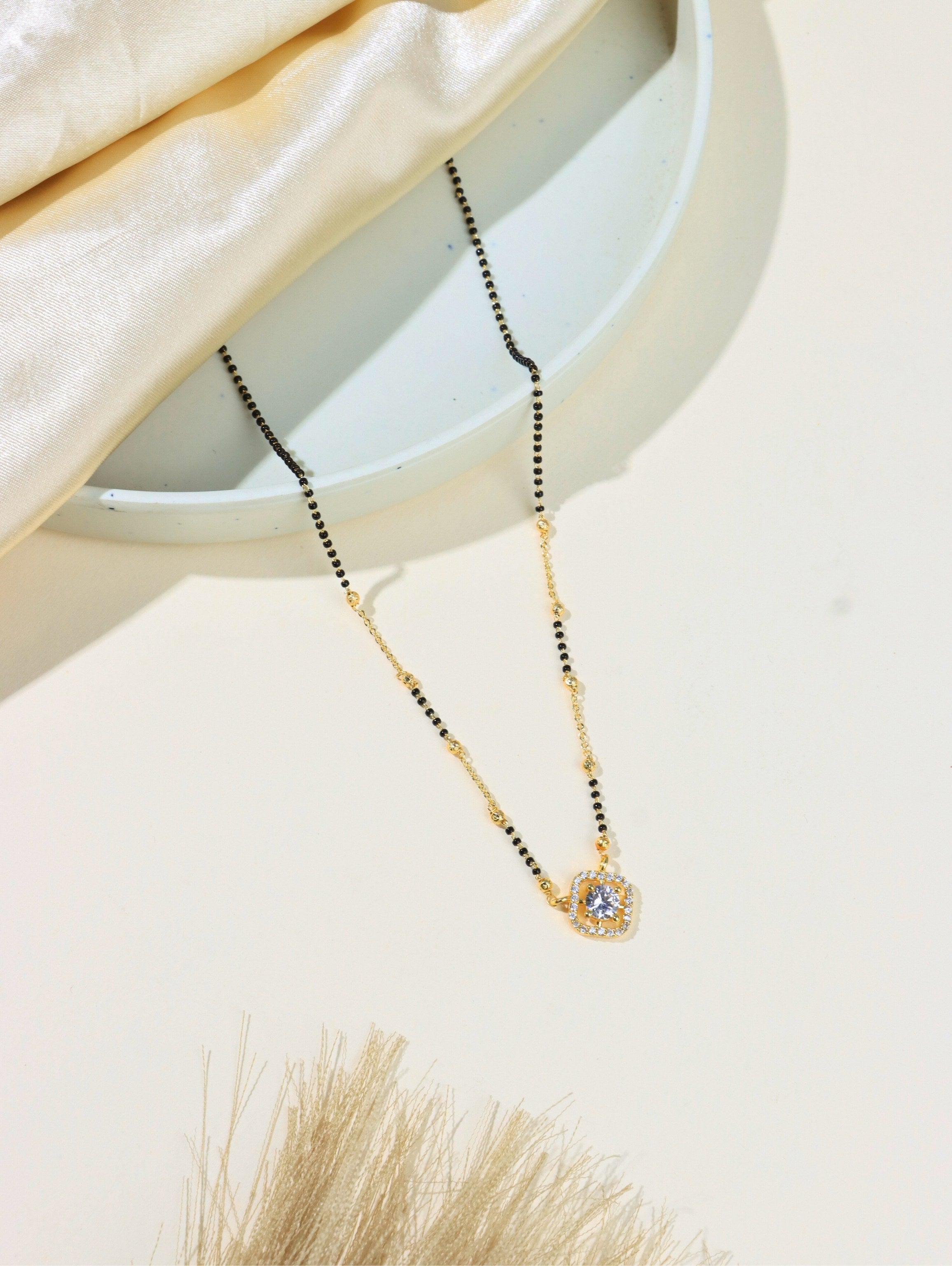 Zircon Mangalsutra 1063