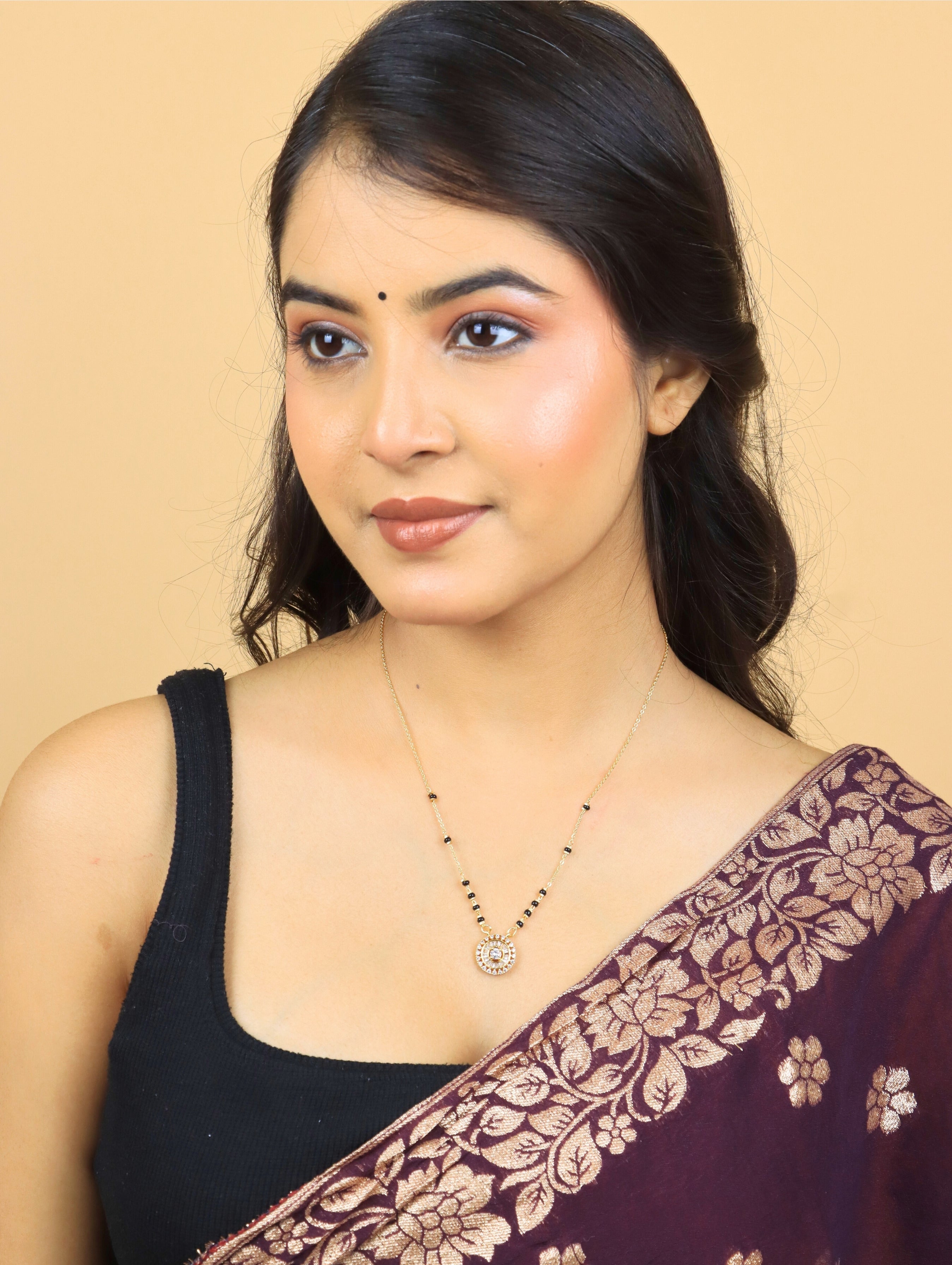 Zircon Mangalsutra 1064