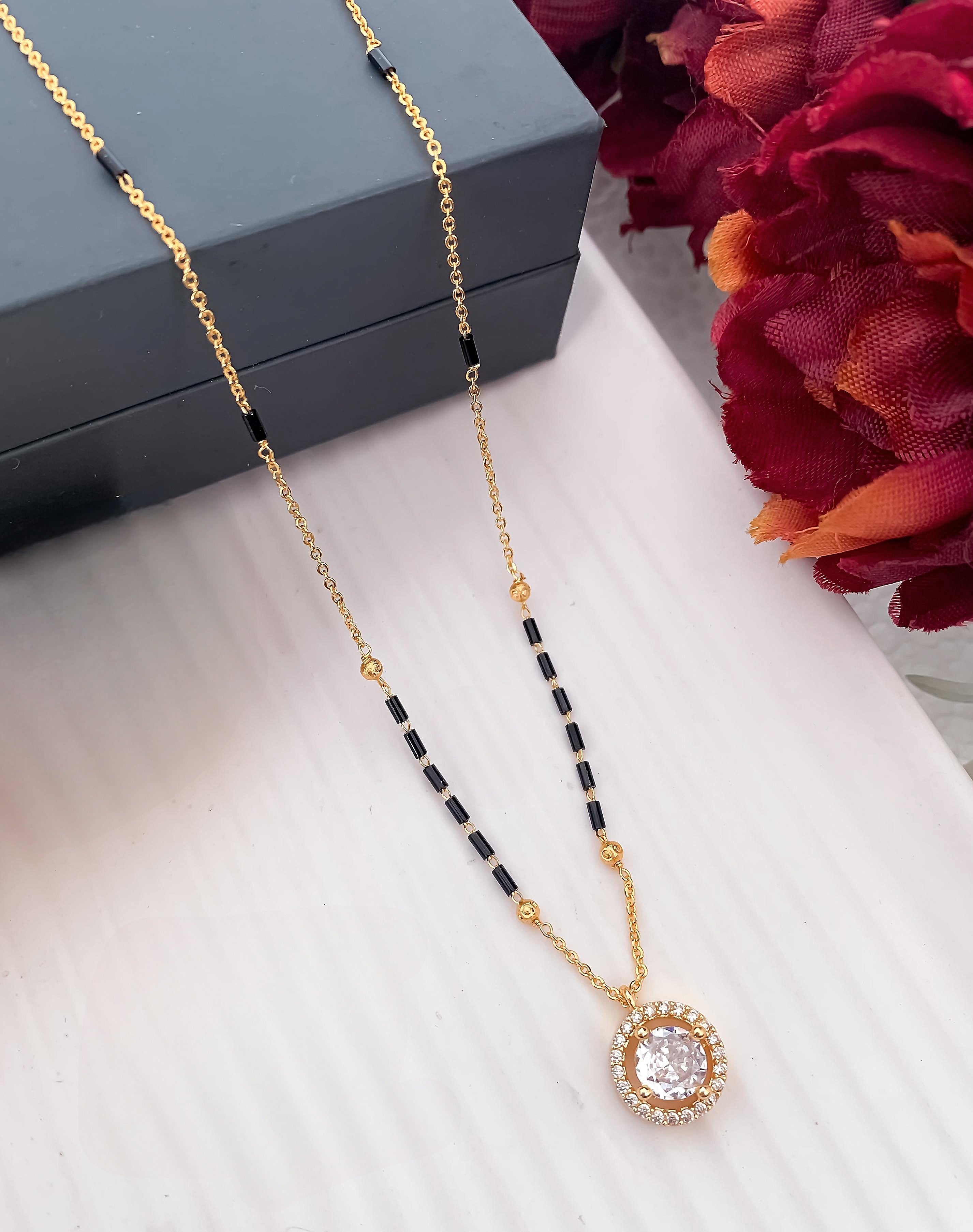 Zircon Mangalsutra 1058