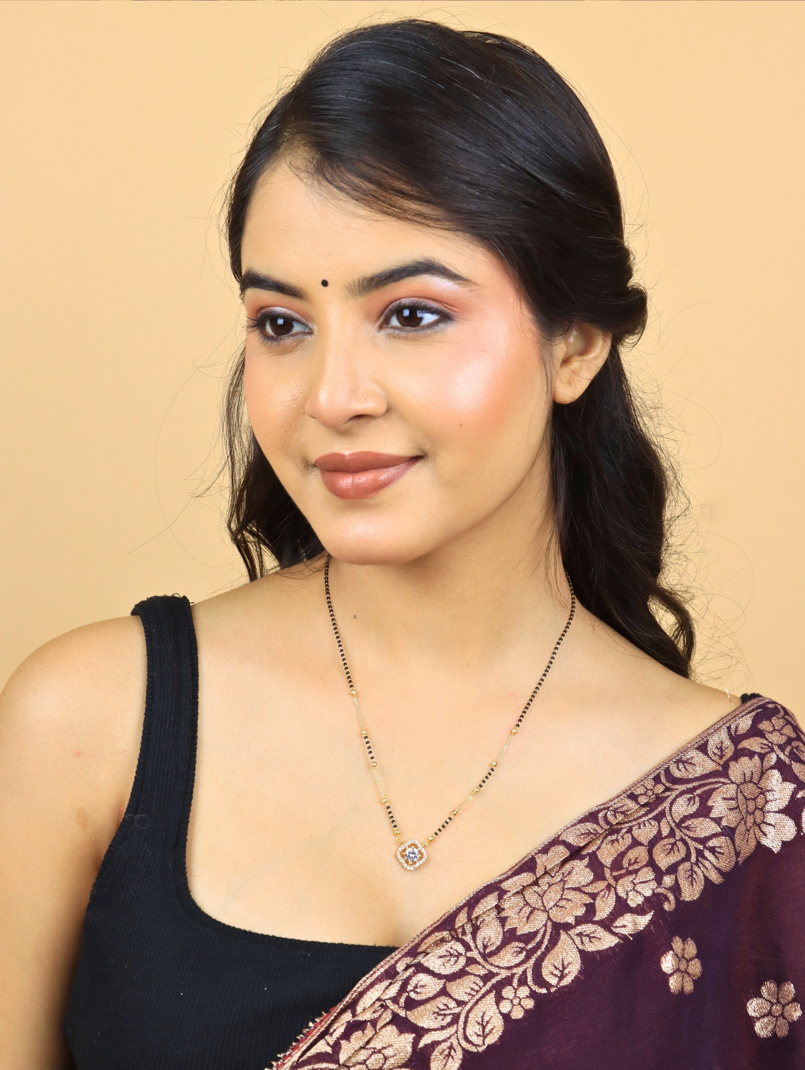 Zircon Mangalsutra 1063