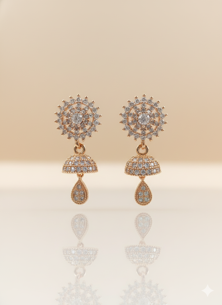 smart small chandelier earring