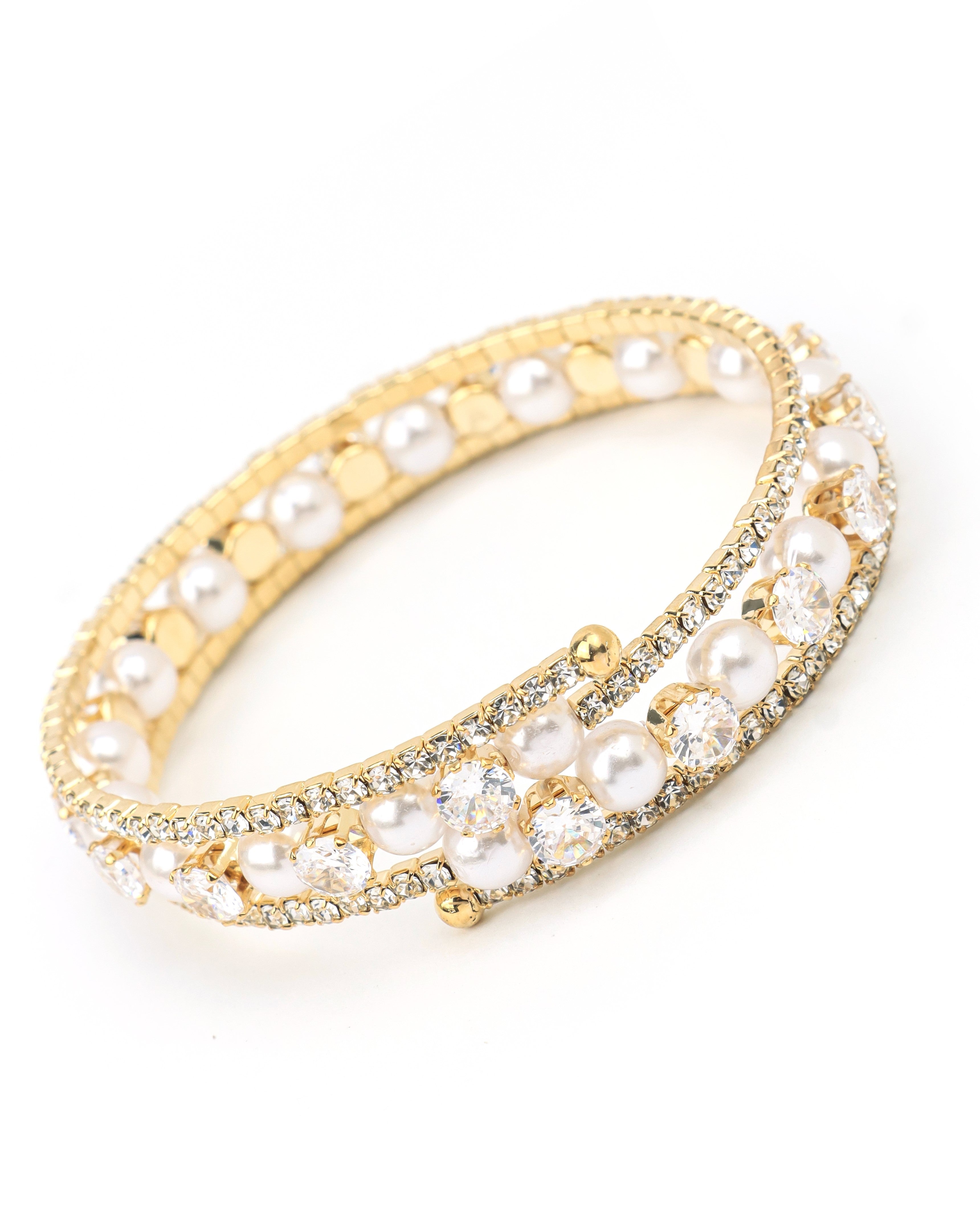 Saaz Jewel AD Moti Bracelet