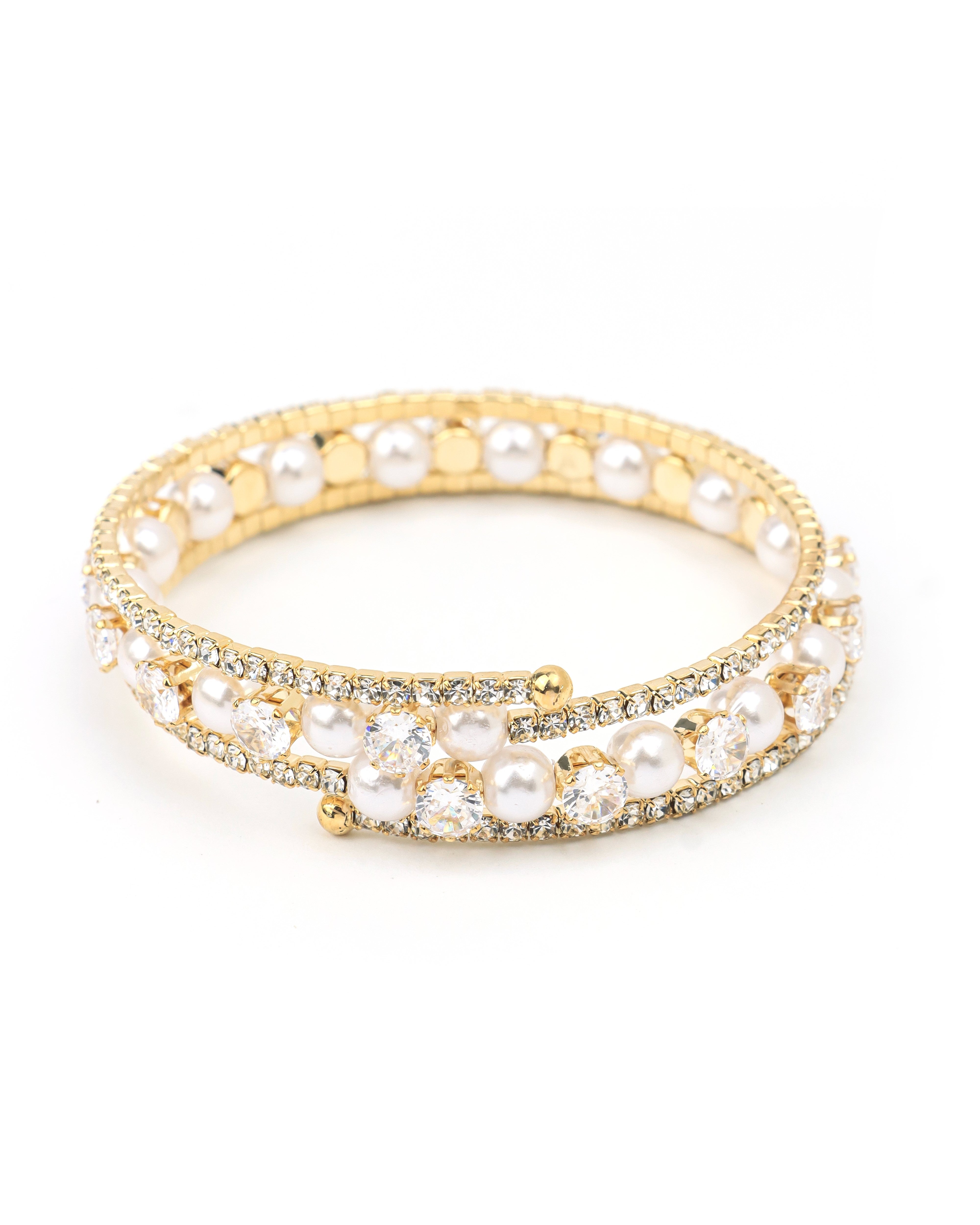 Saaz Jewel AD Moti Bracelet
