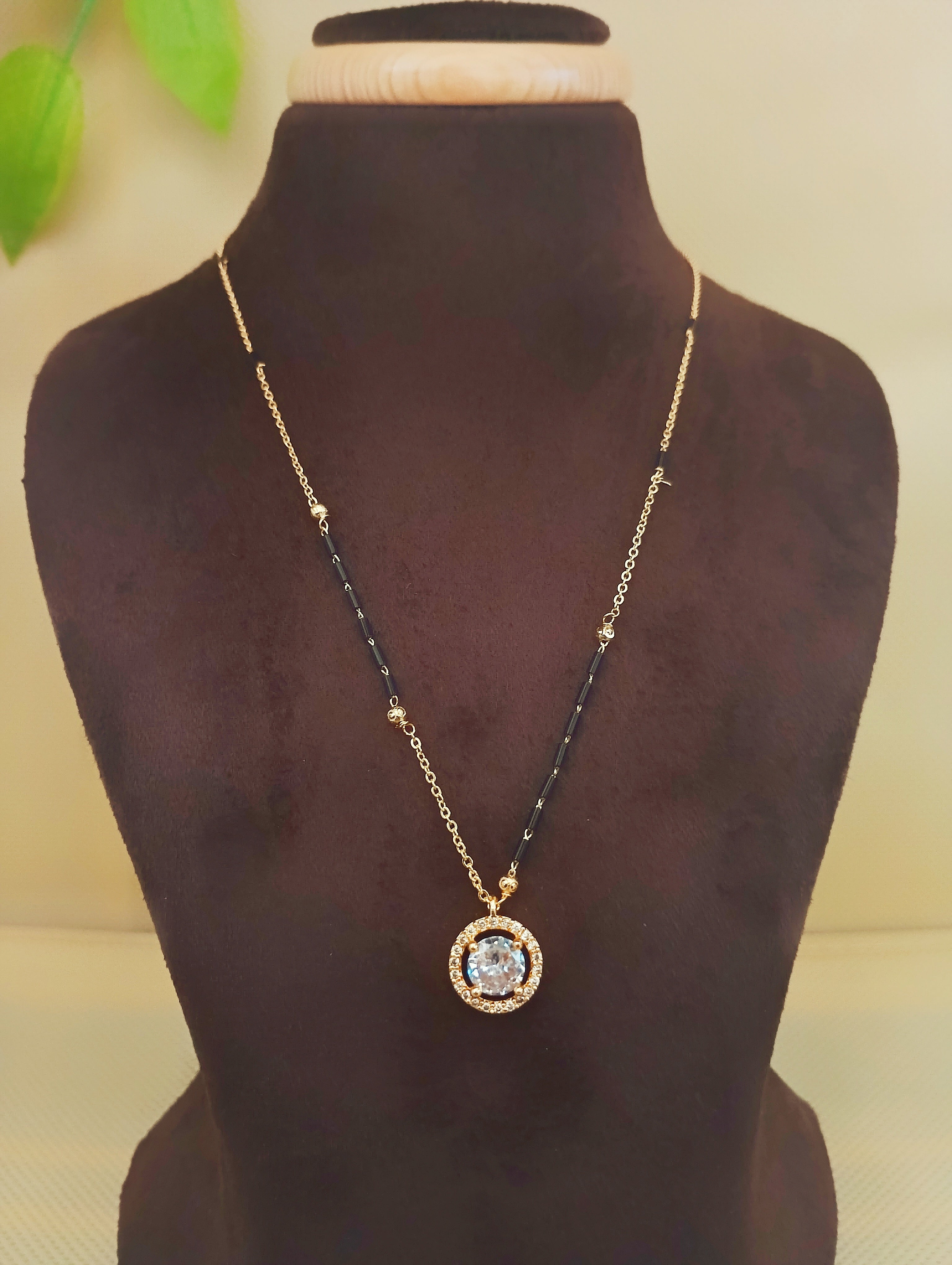 Zircon Mangalsutra 1058