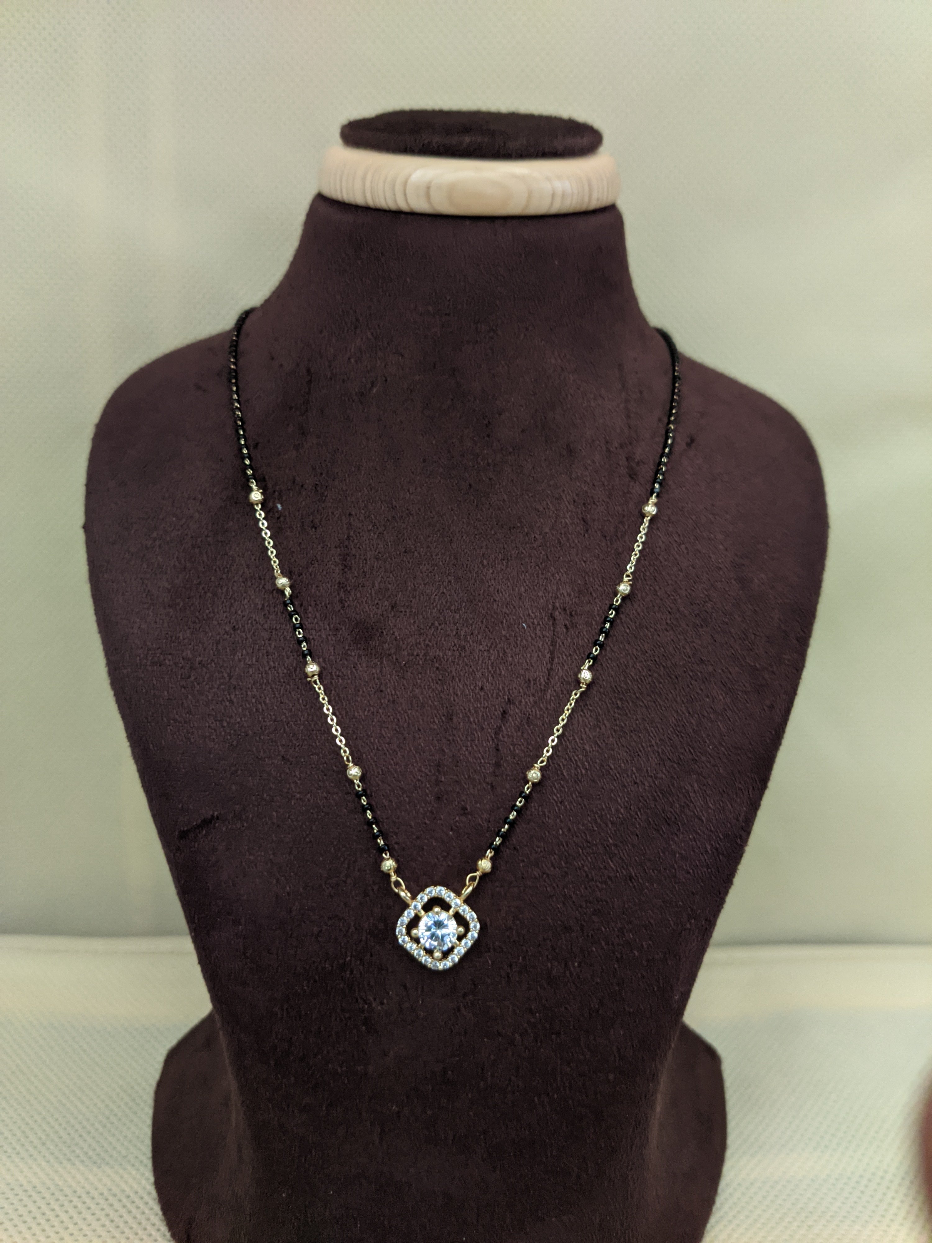 Zircon Mangalsutra 1063