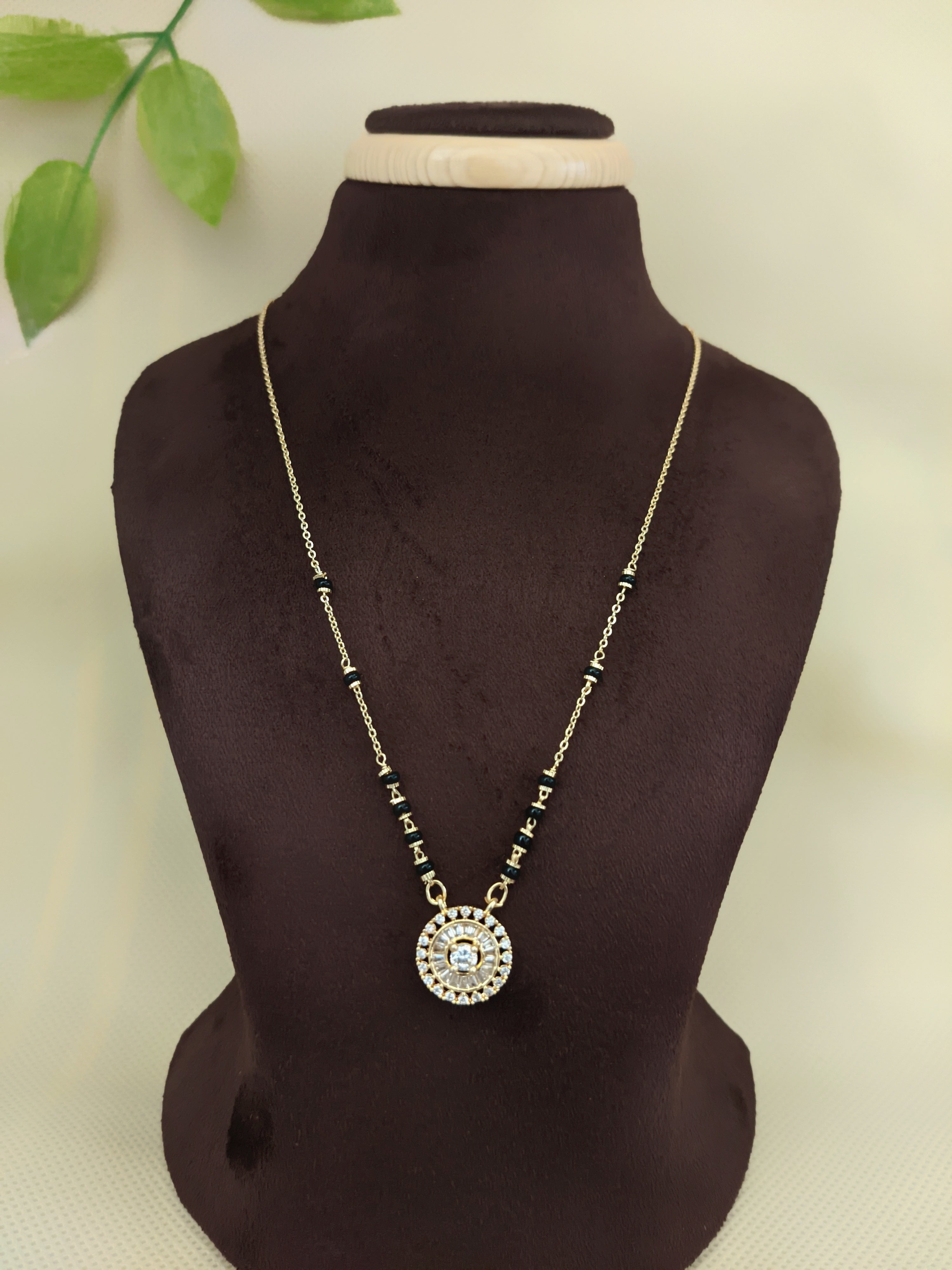 Zircon Mangalsutra 1064
