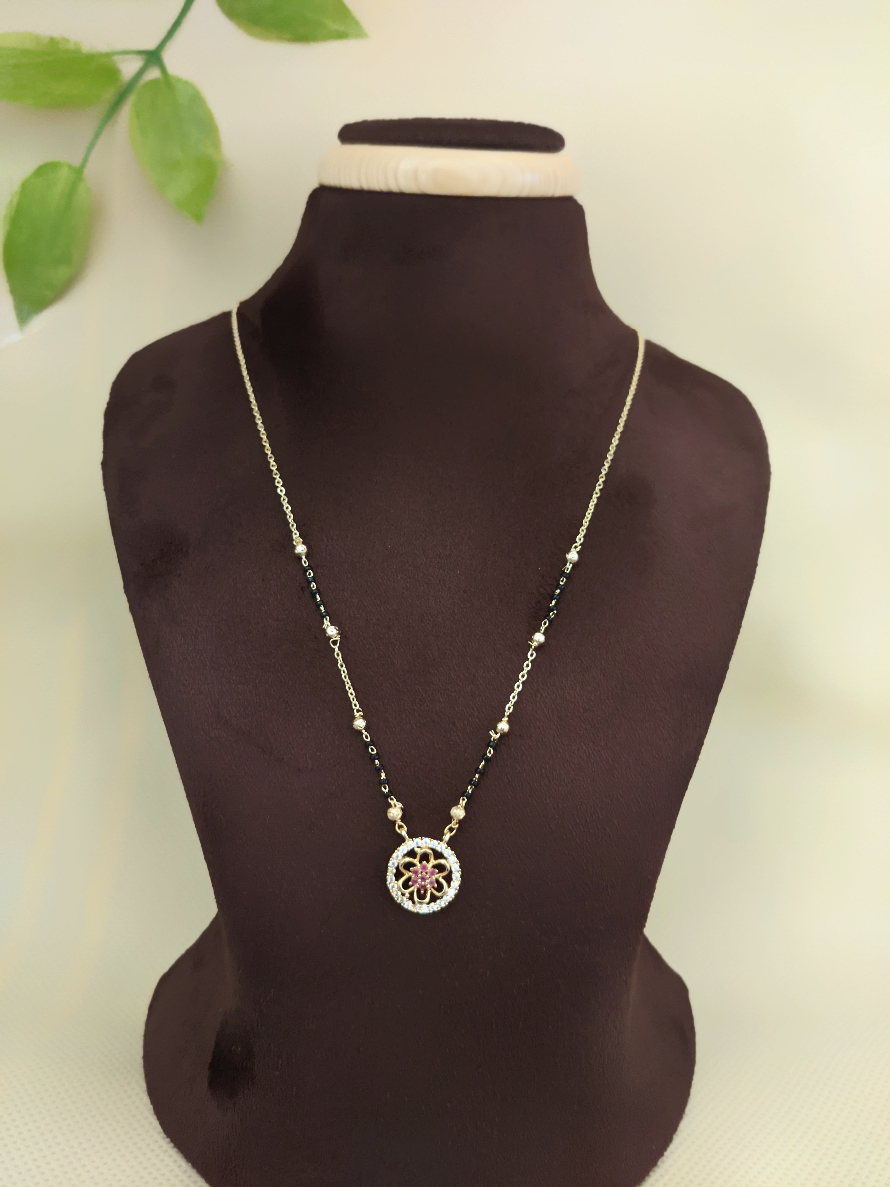 Zircon Mangalsutra 1066