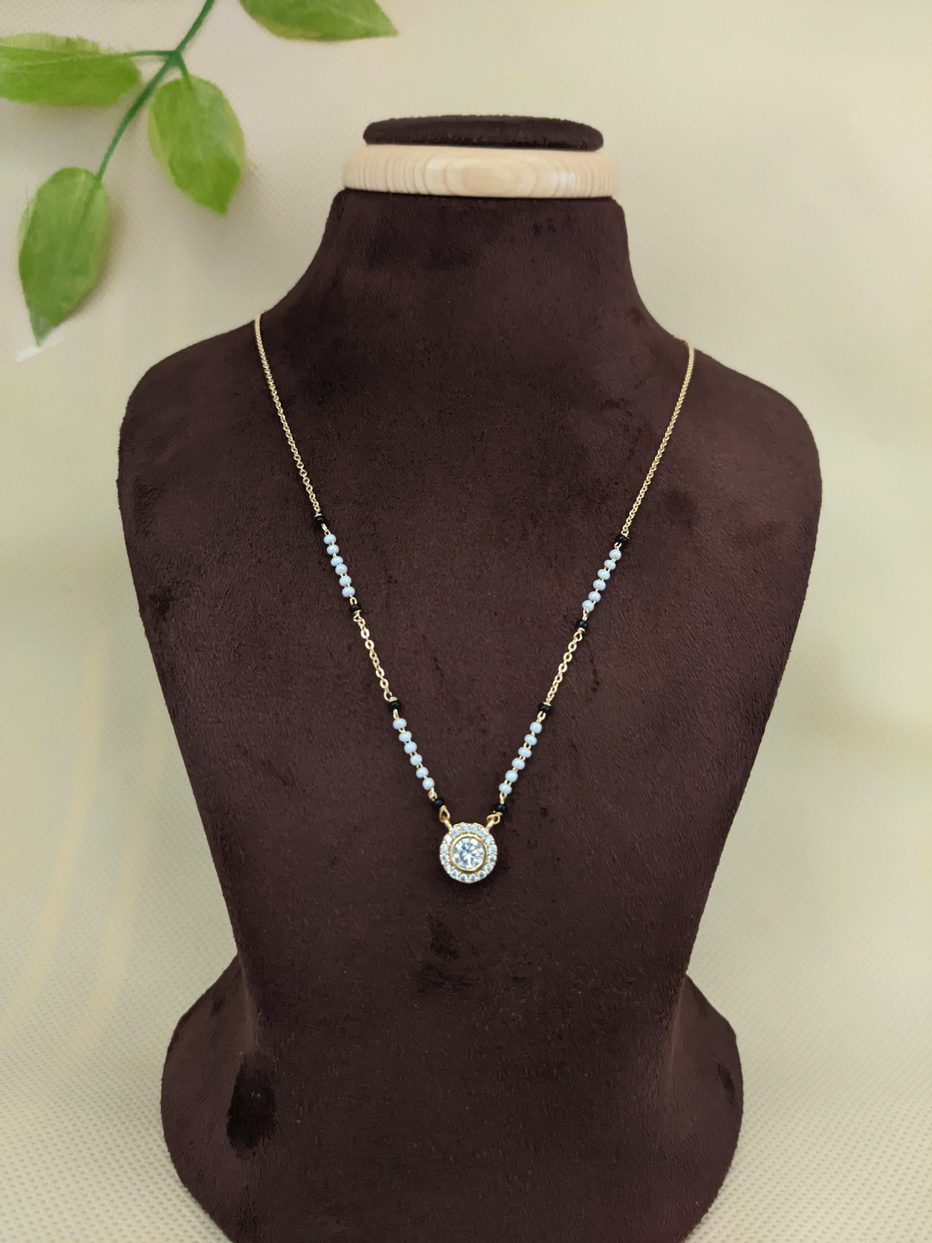 Zircon Mangalsutra 1065