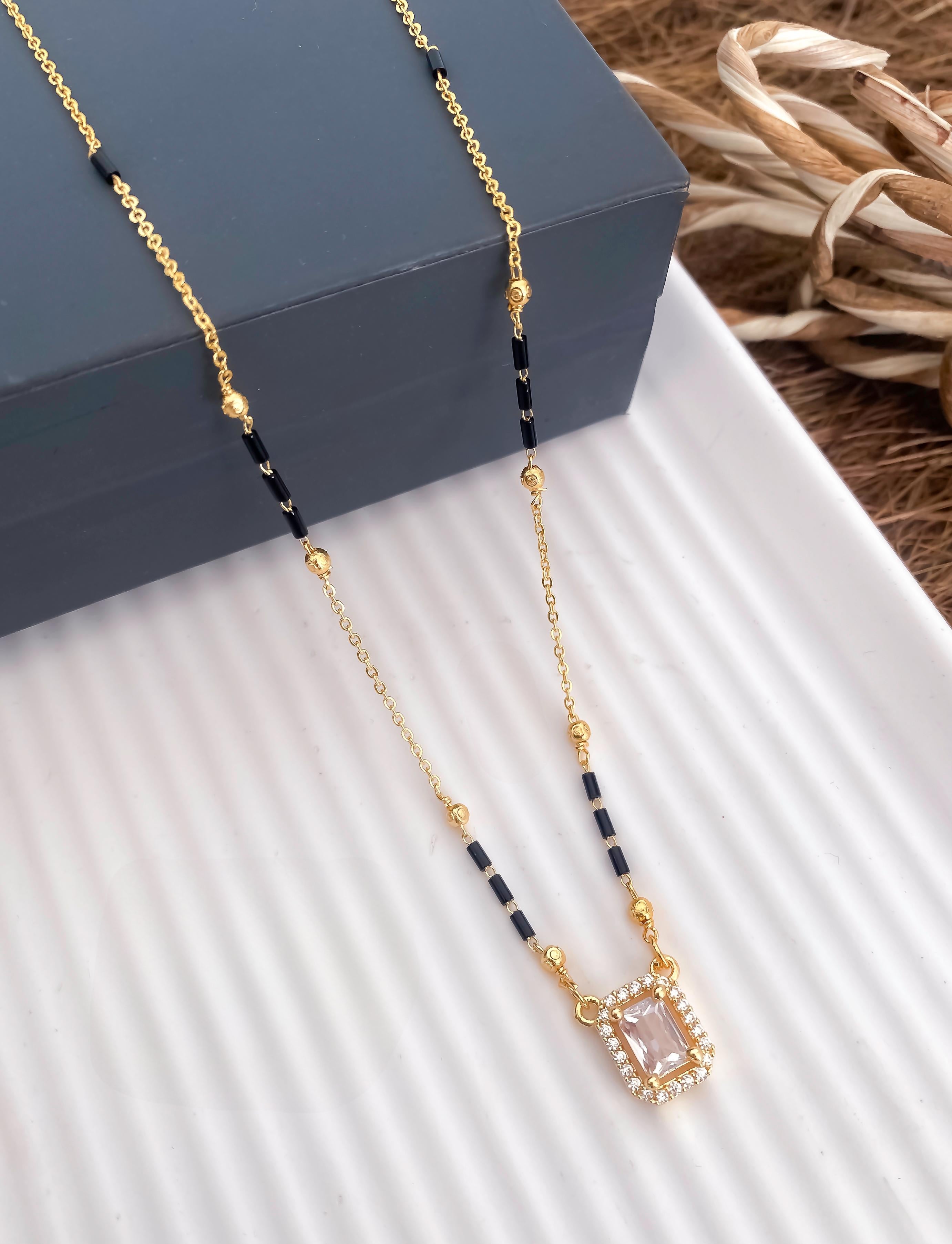 Zircon Mangalsutra 1061