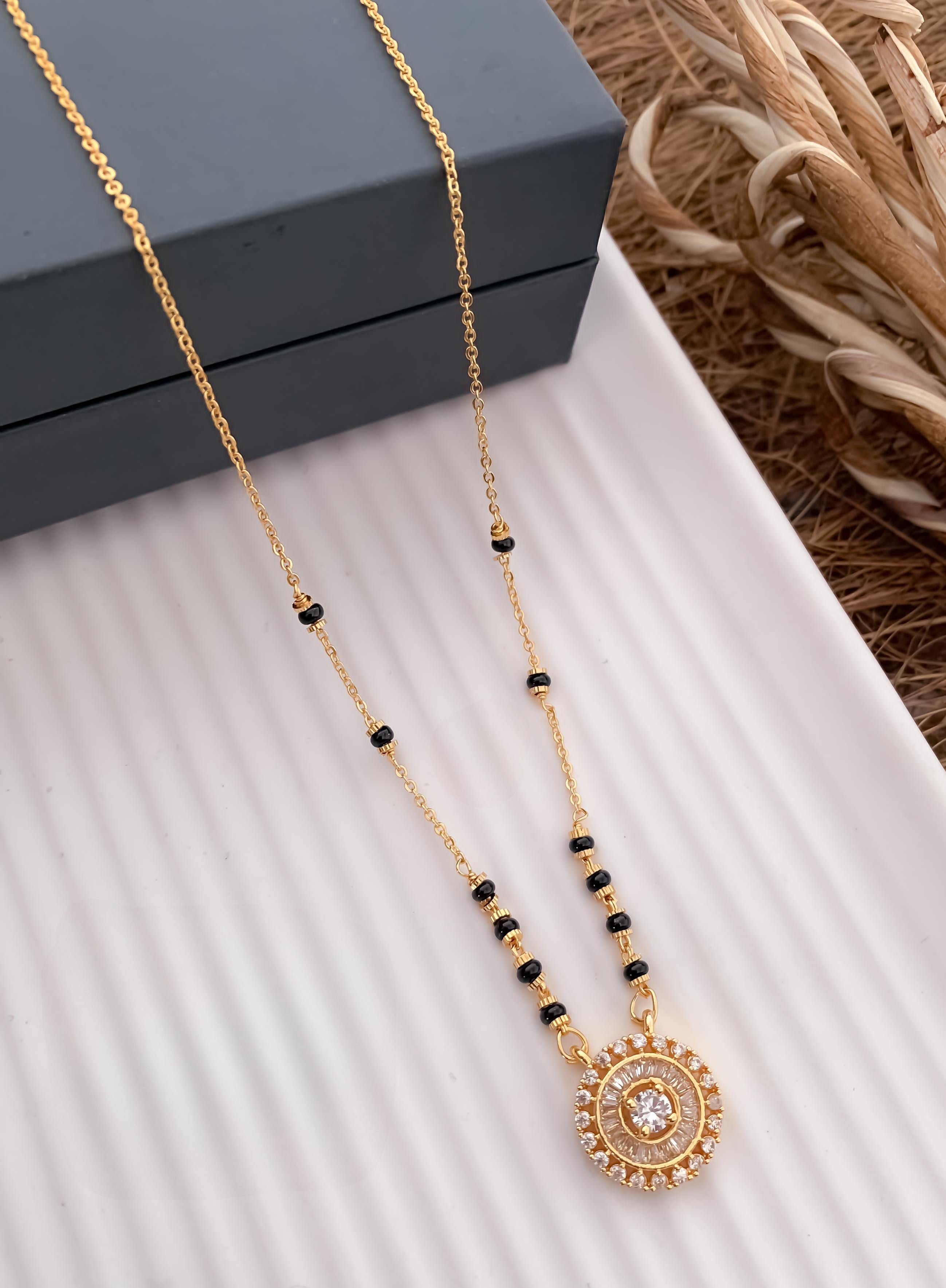 Zircon Mangalsutra 1064