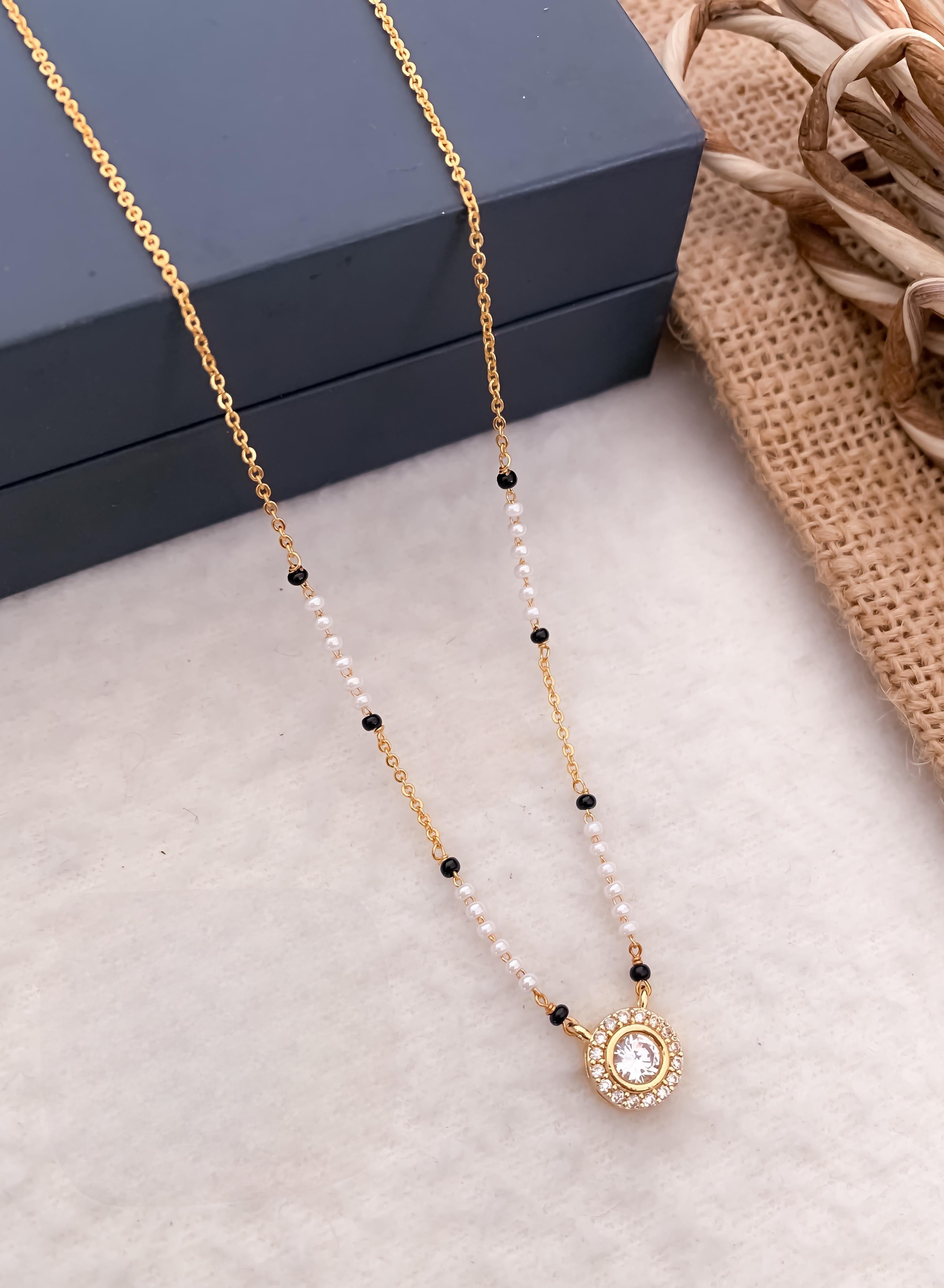 Zircon Mangalsutra 1065