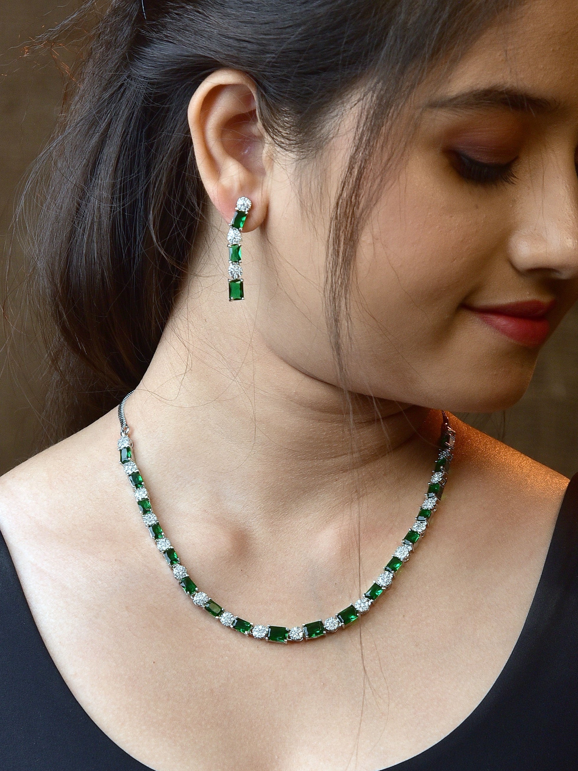 Zircon Necklace 1001
