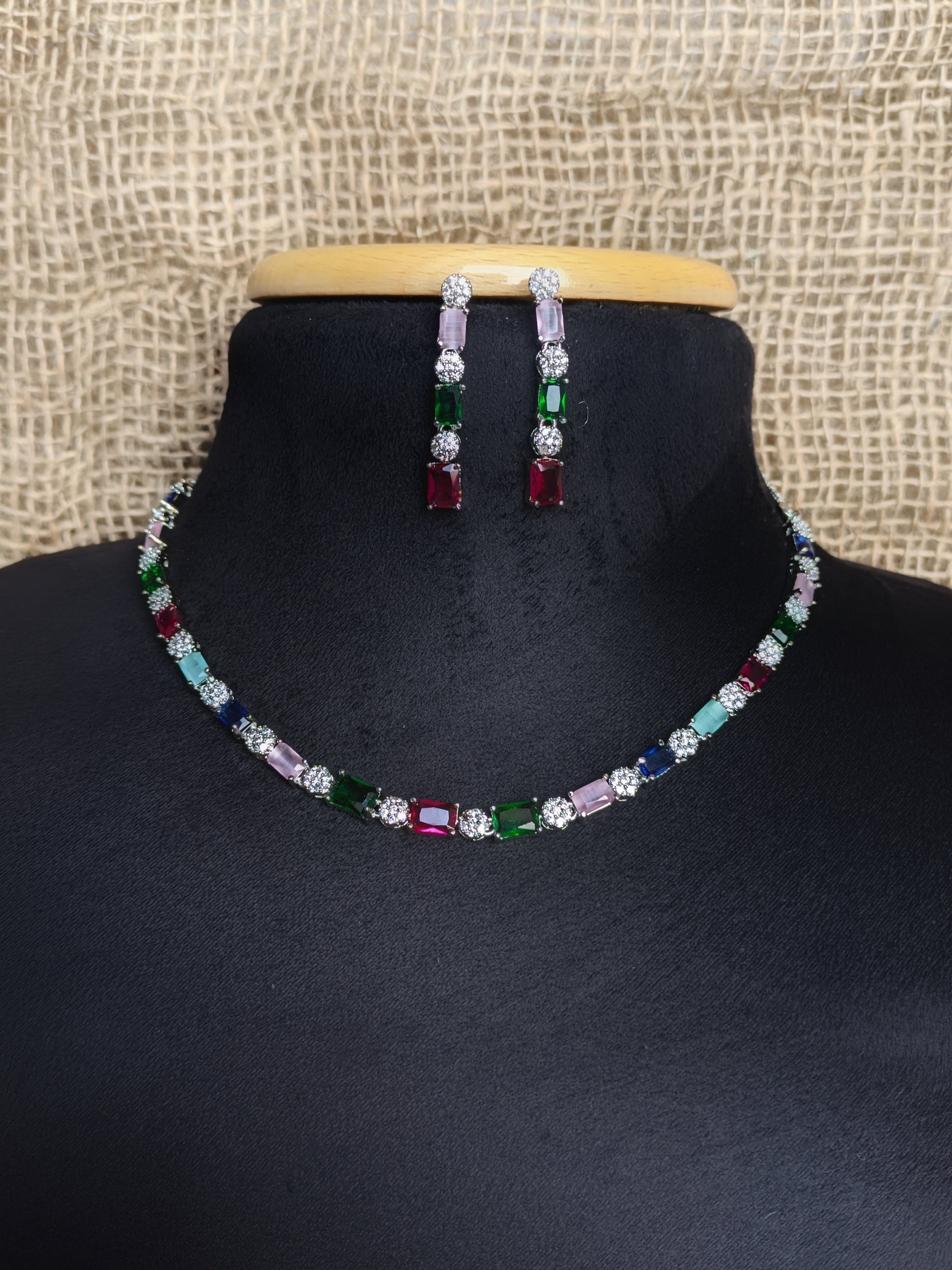 Zircon Necklace 1001