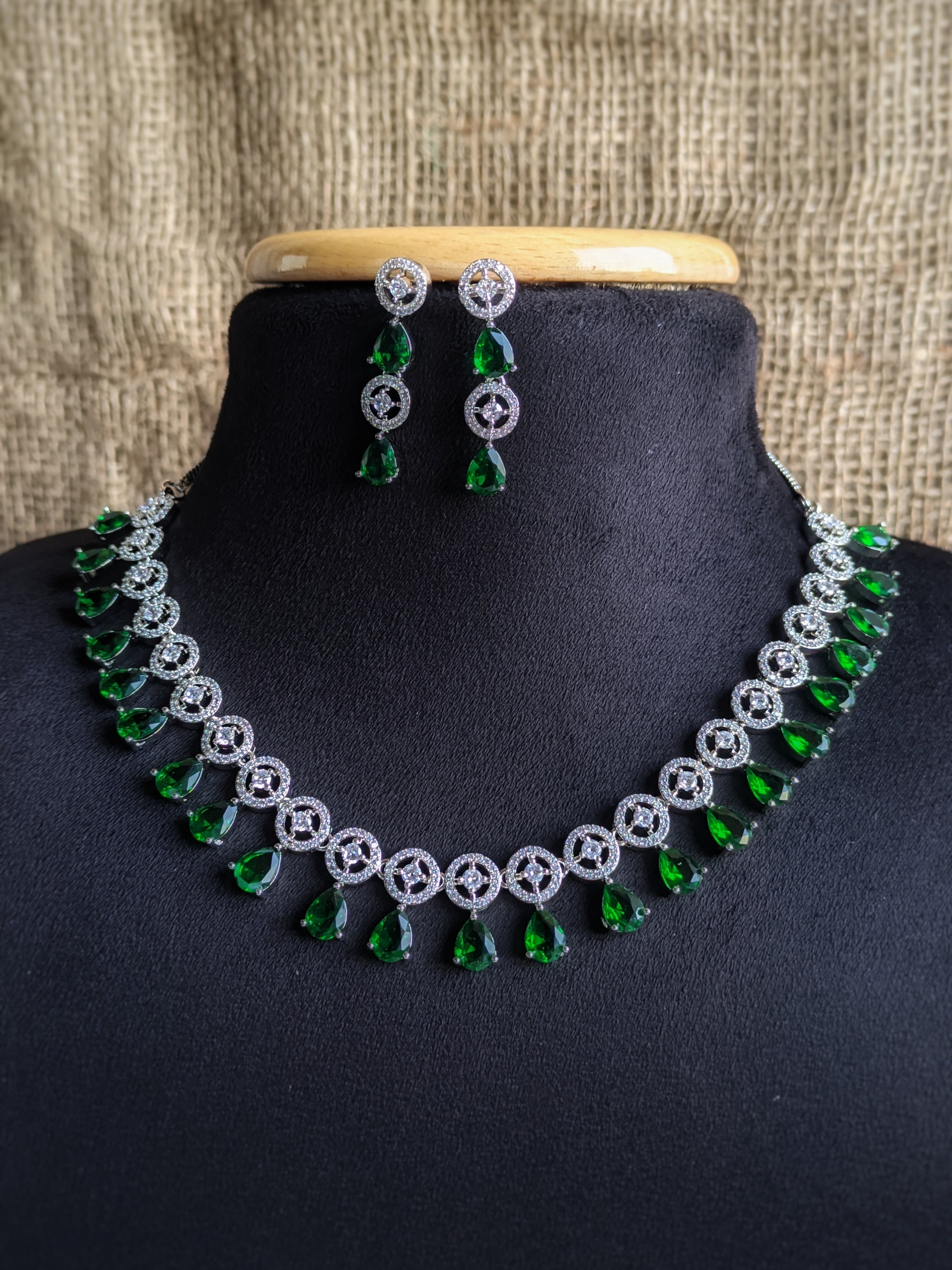 Zircon Necklace 1003