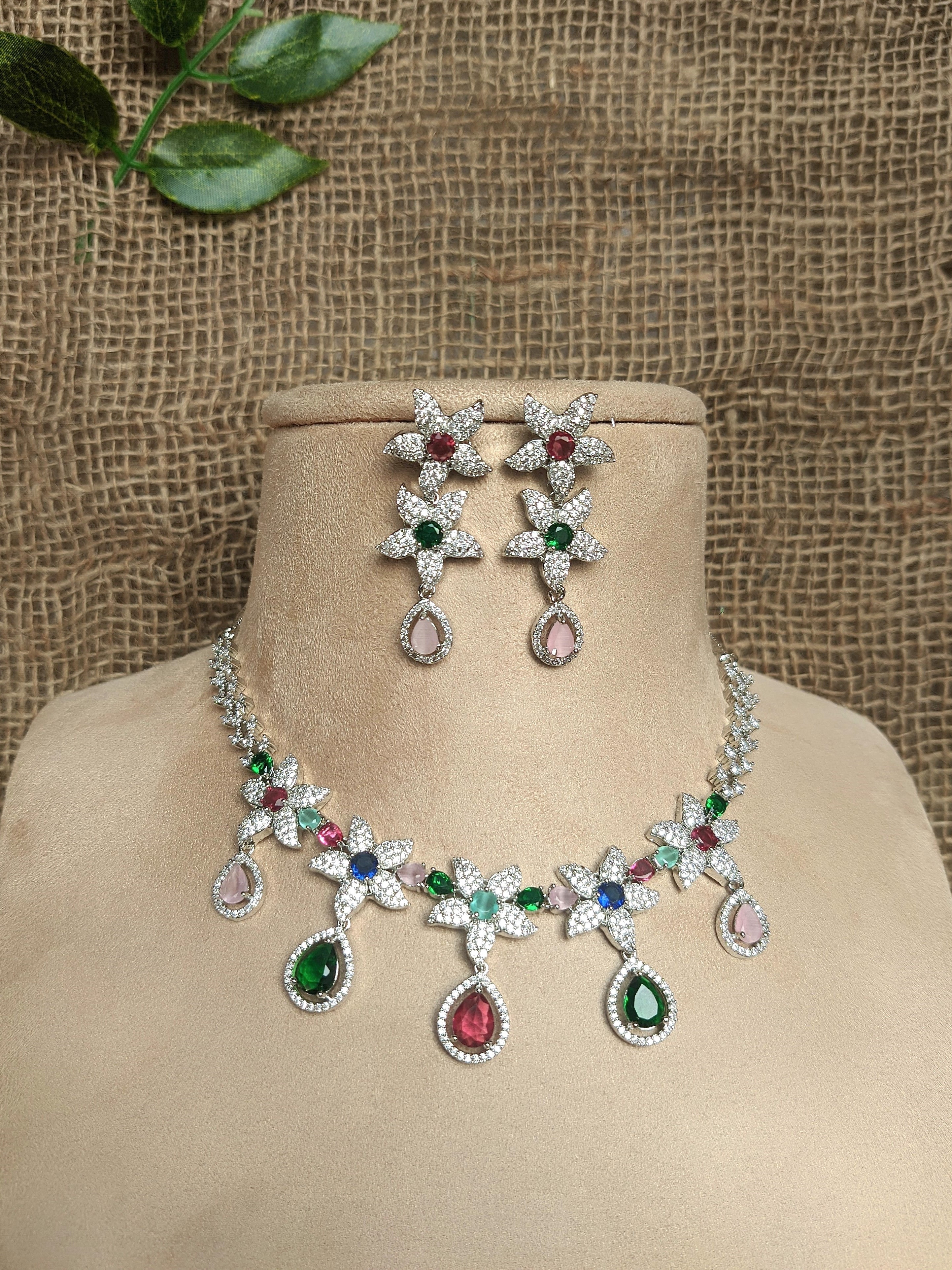 Zircon Necklace 1012