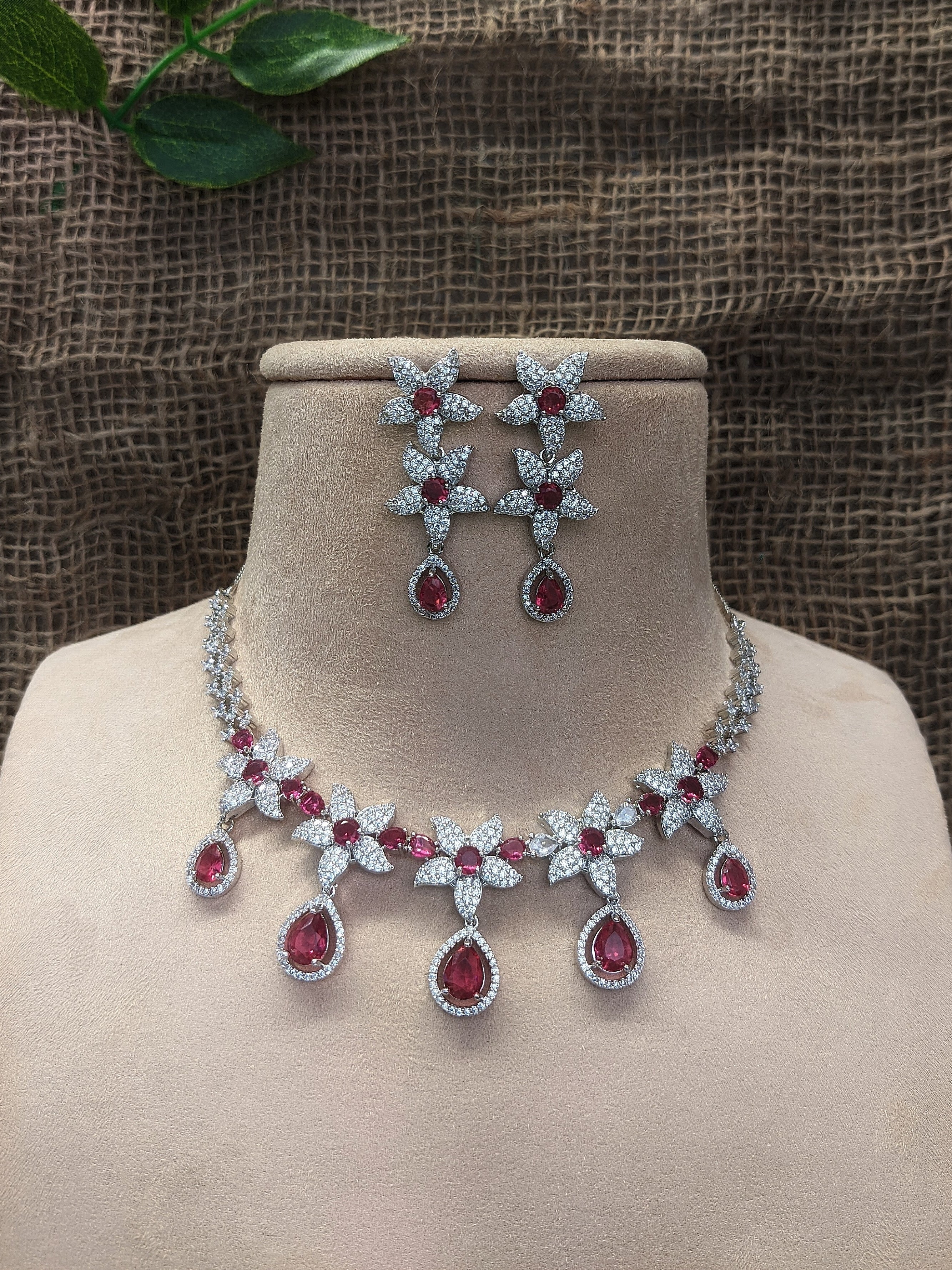 Zircon Necklace 1012
