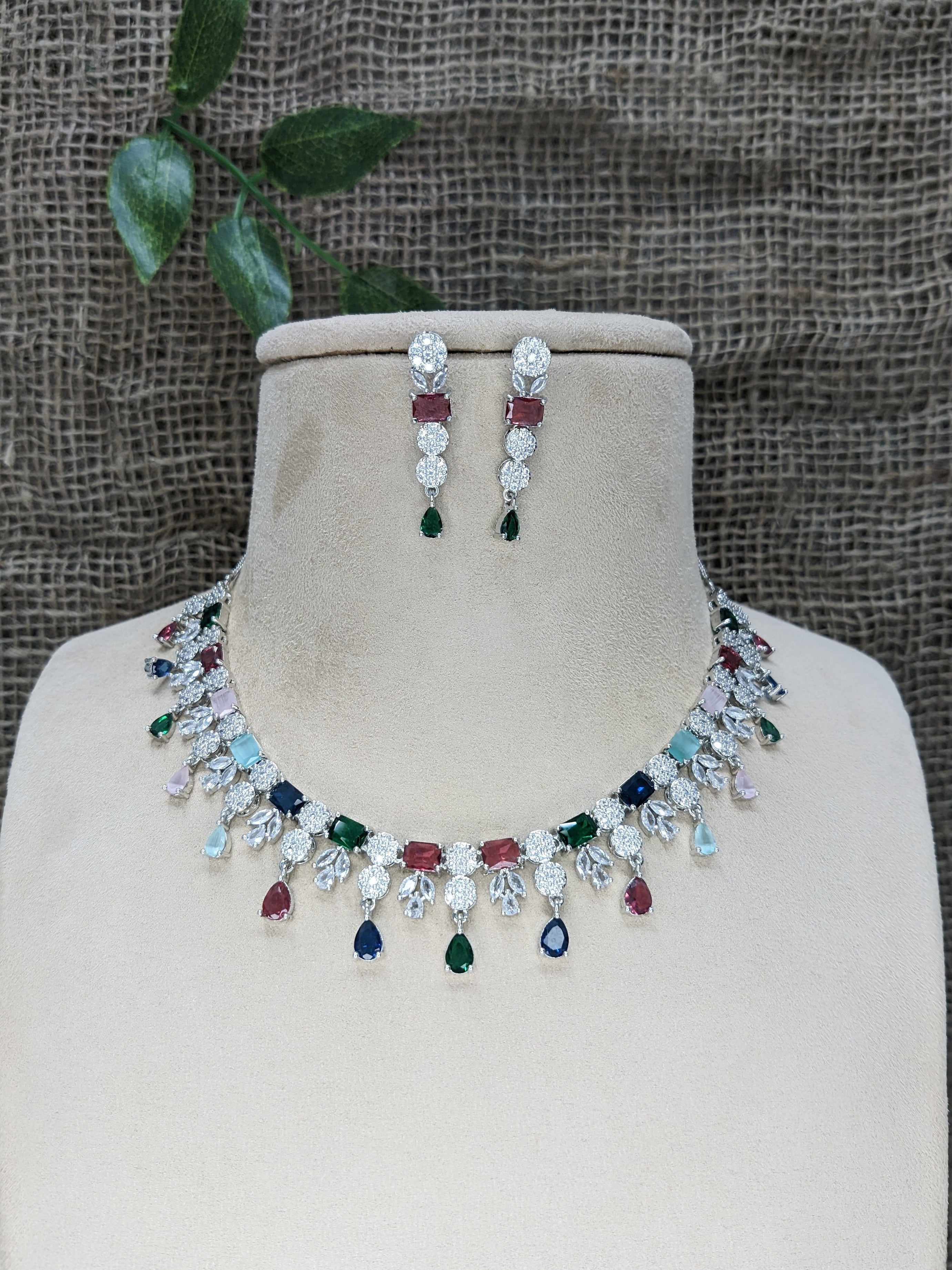 Zircon Necklace 1014
