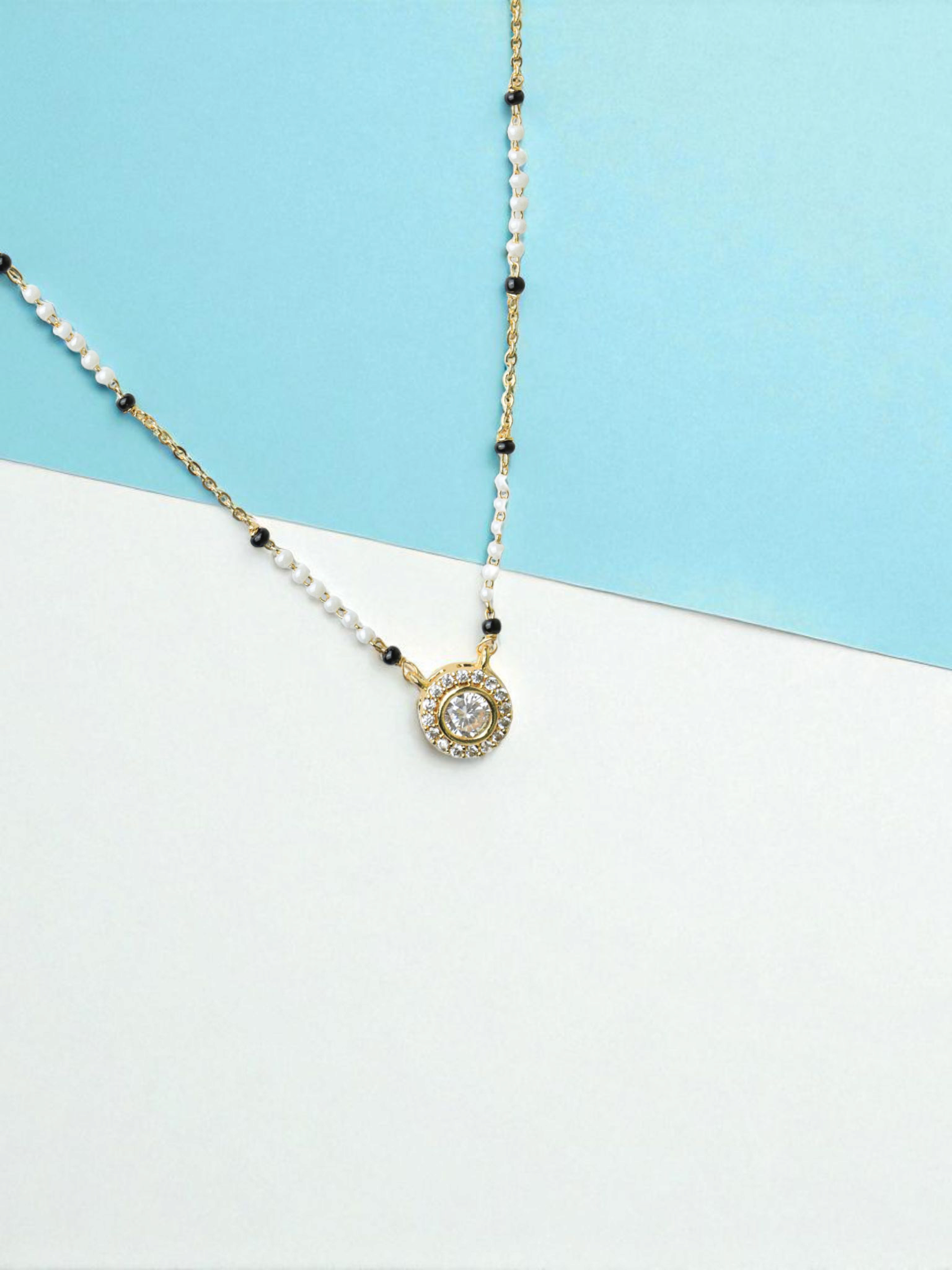 Zircon Mangalsutra 1065
