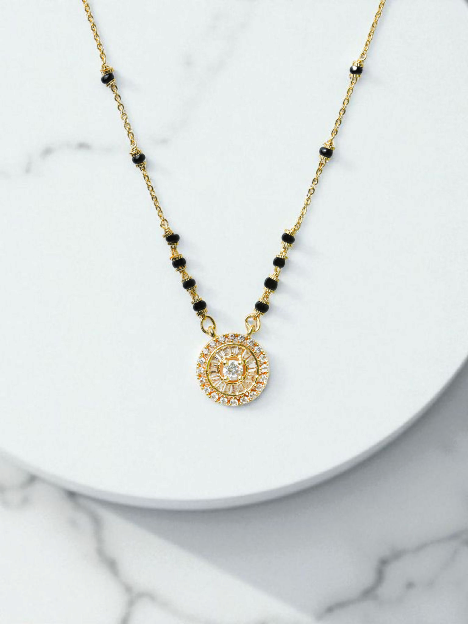Zircon Mangalsutra 1064