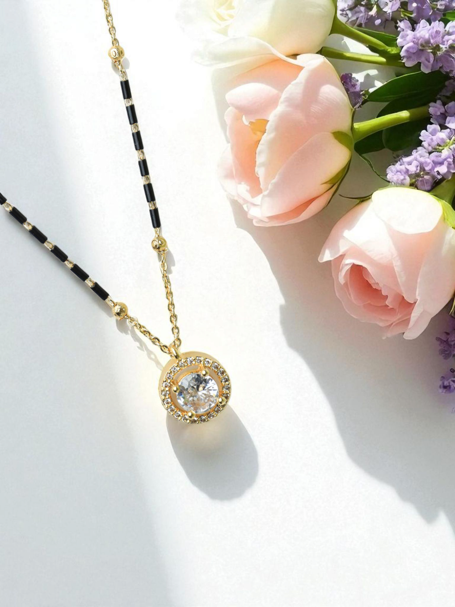 Zircon Mangalsutra 1058