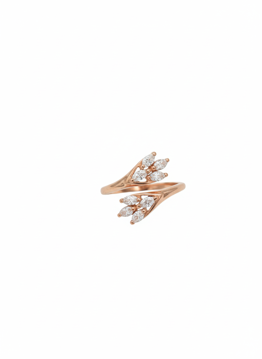 Saaz trand CZ Fingerring
