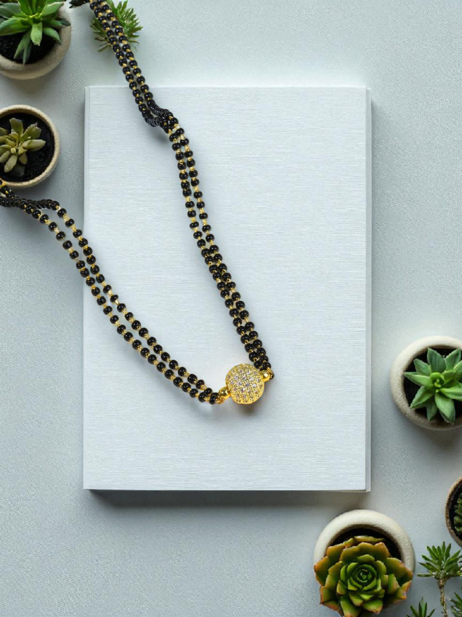 Zircon Mangalsutra 1067