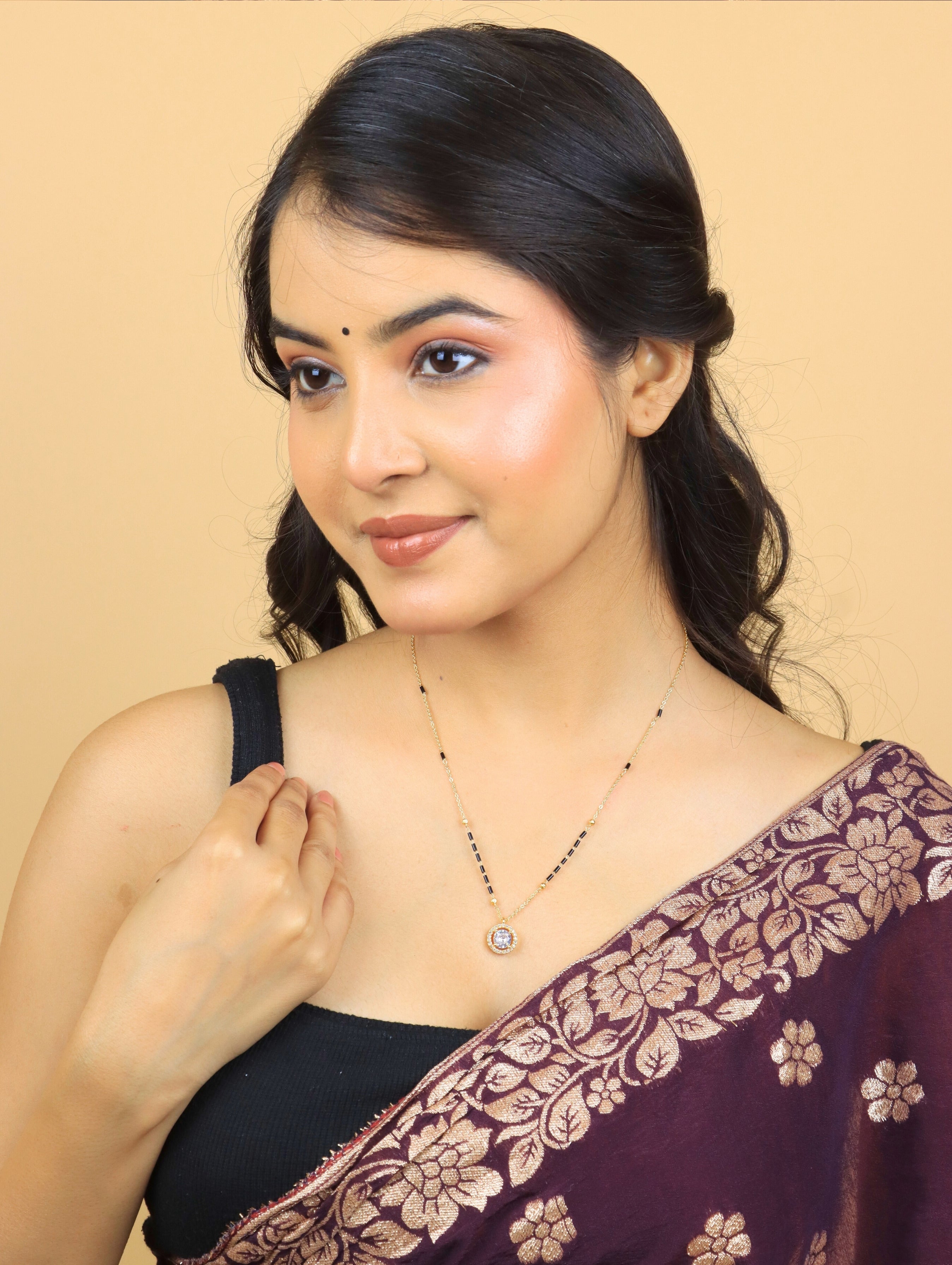 Zircon Mangalsutra 1058