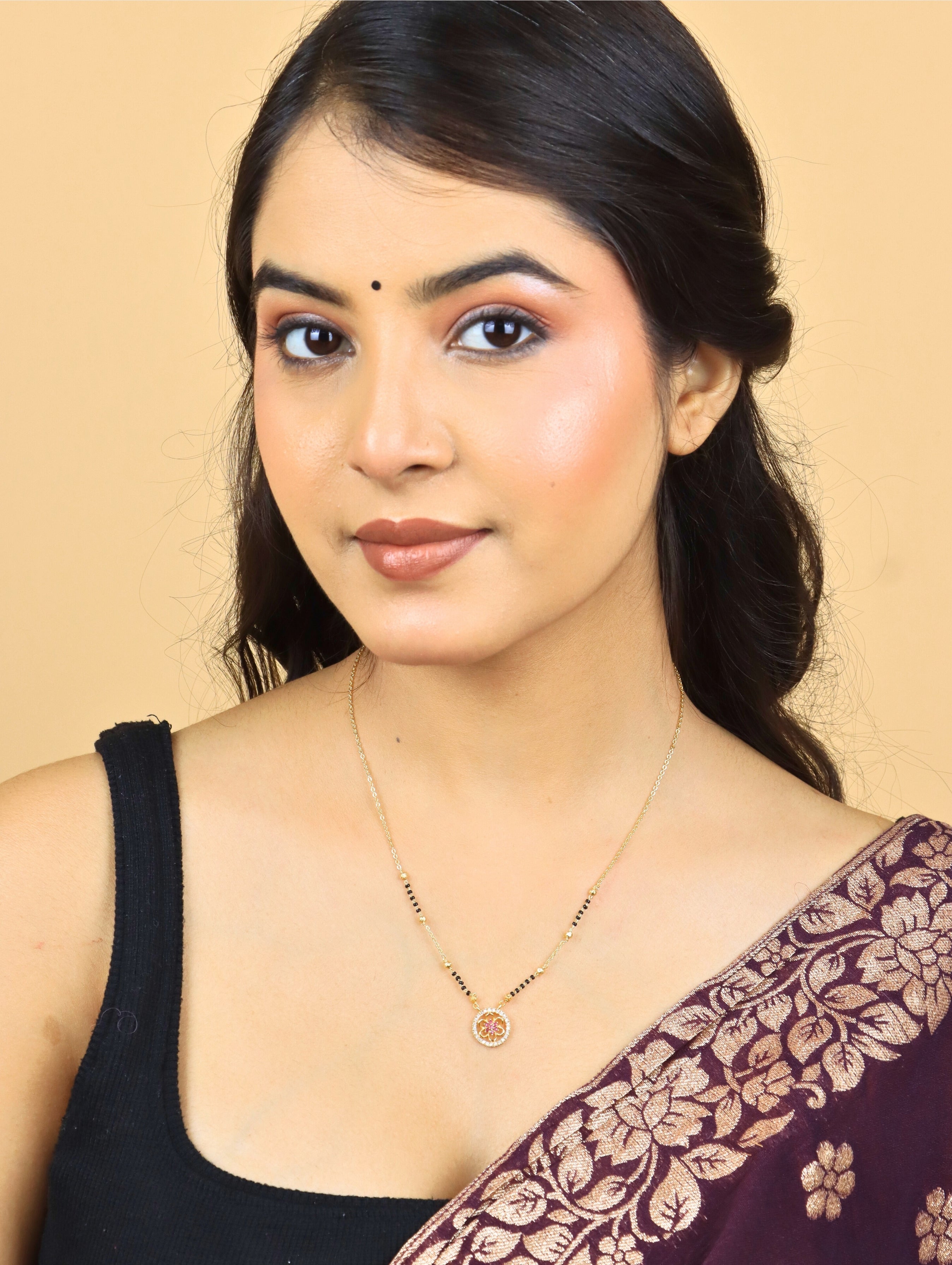 Zircon Mangalsutra 1066