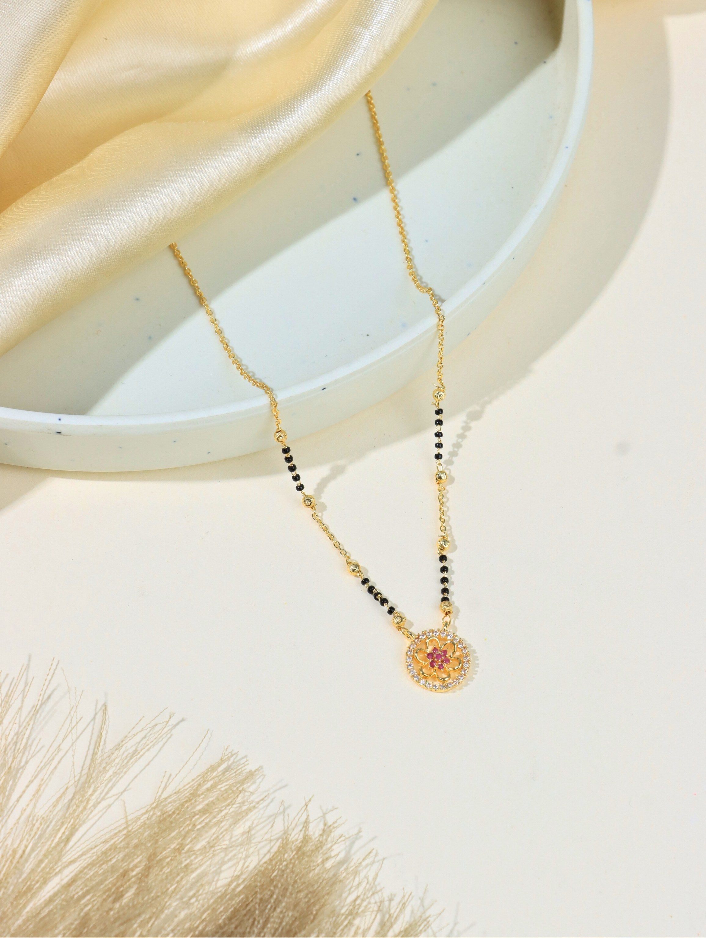 Zircon Mangalsutra 1066