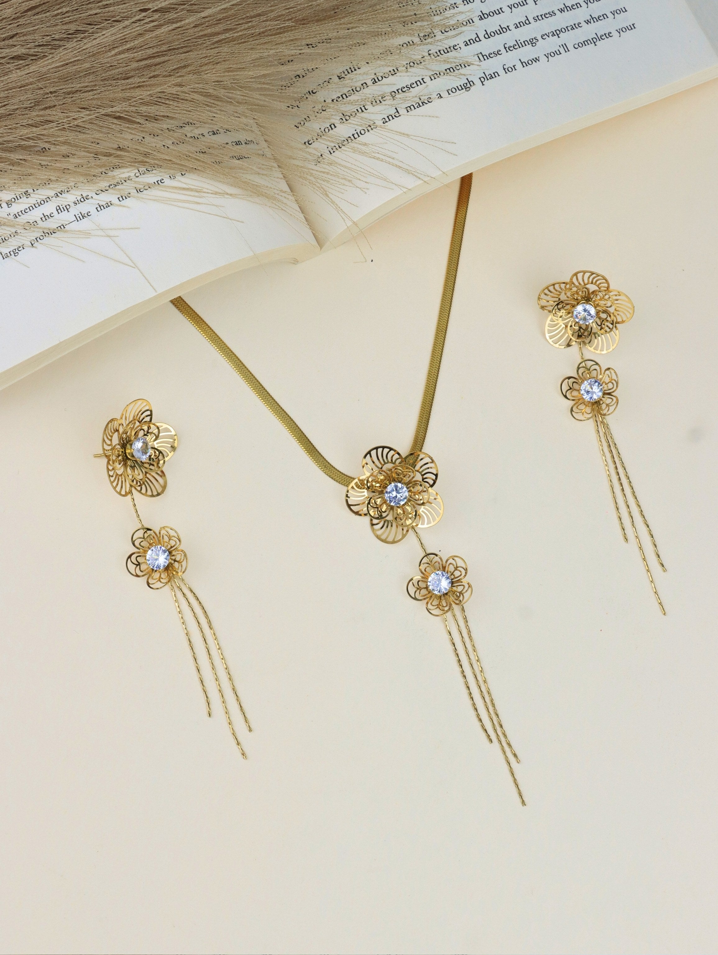 ANTI TANSHI PANDEL SET FLOWER DESGIN