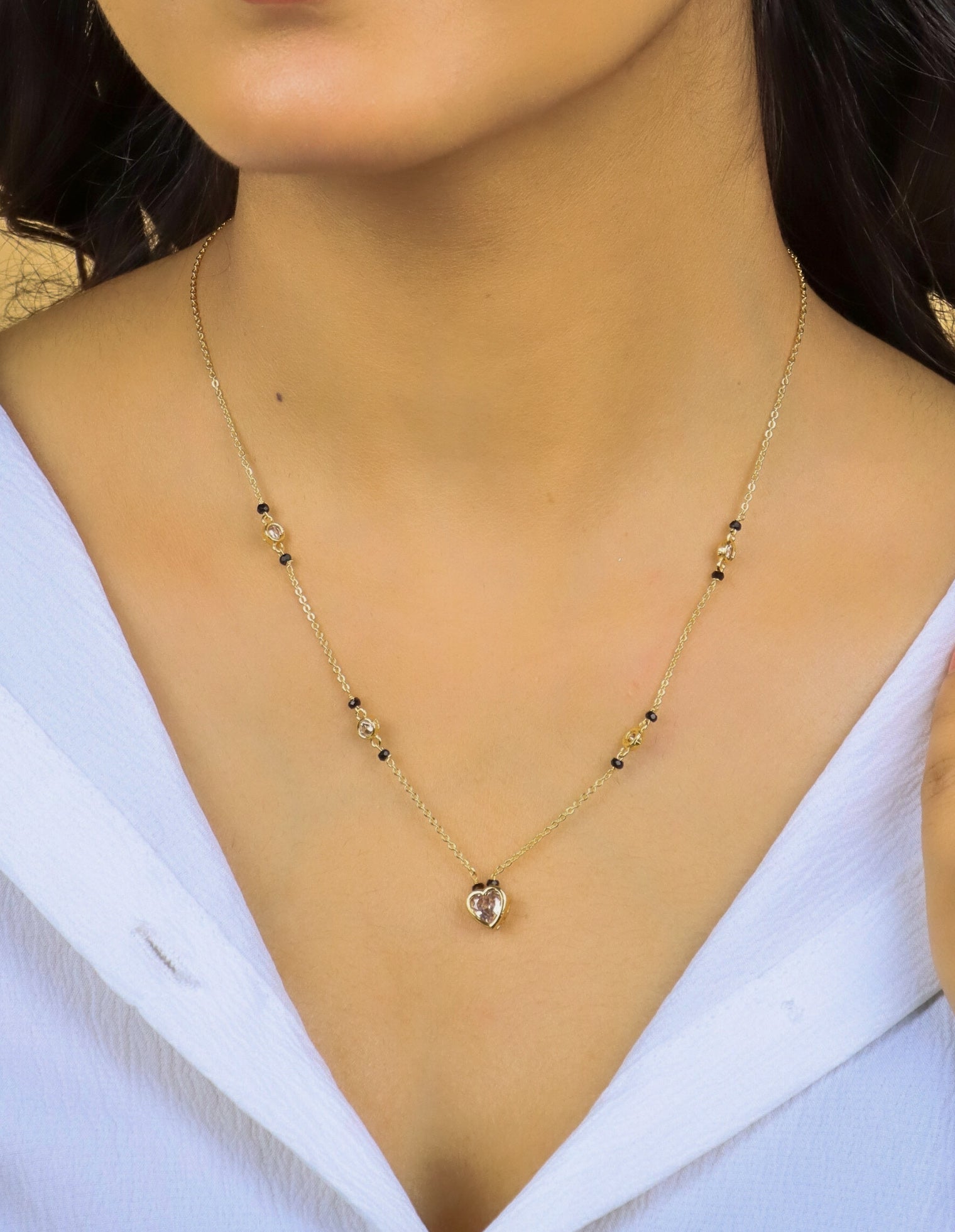 Zircon Mangalsutra 1062