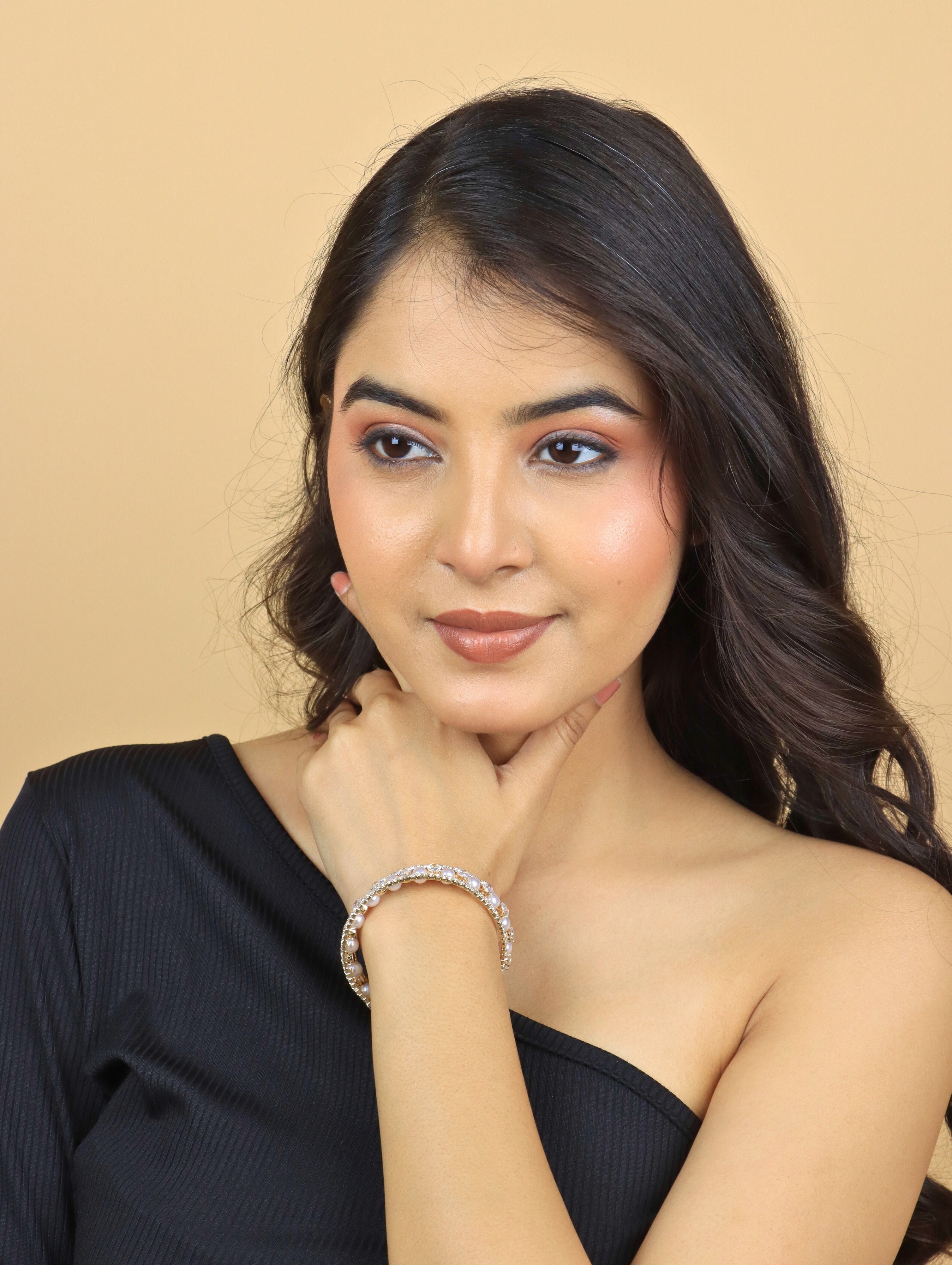 Saaz Jewel AD Moti Bracelet