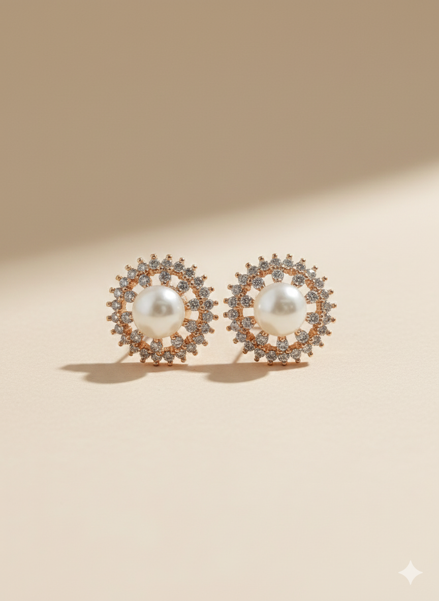 classy diamond stud earrings