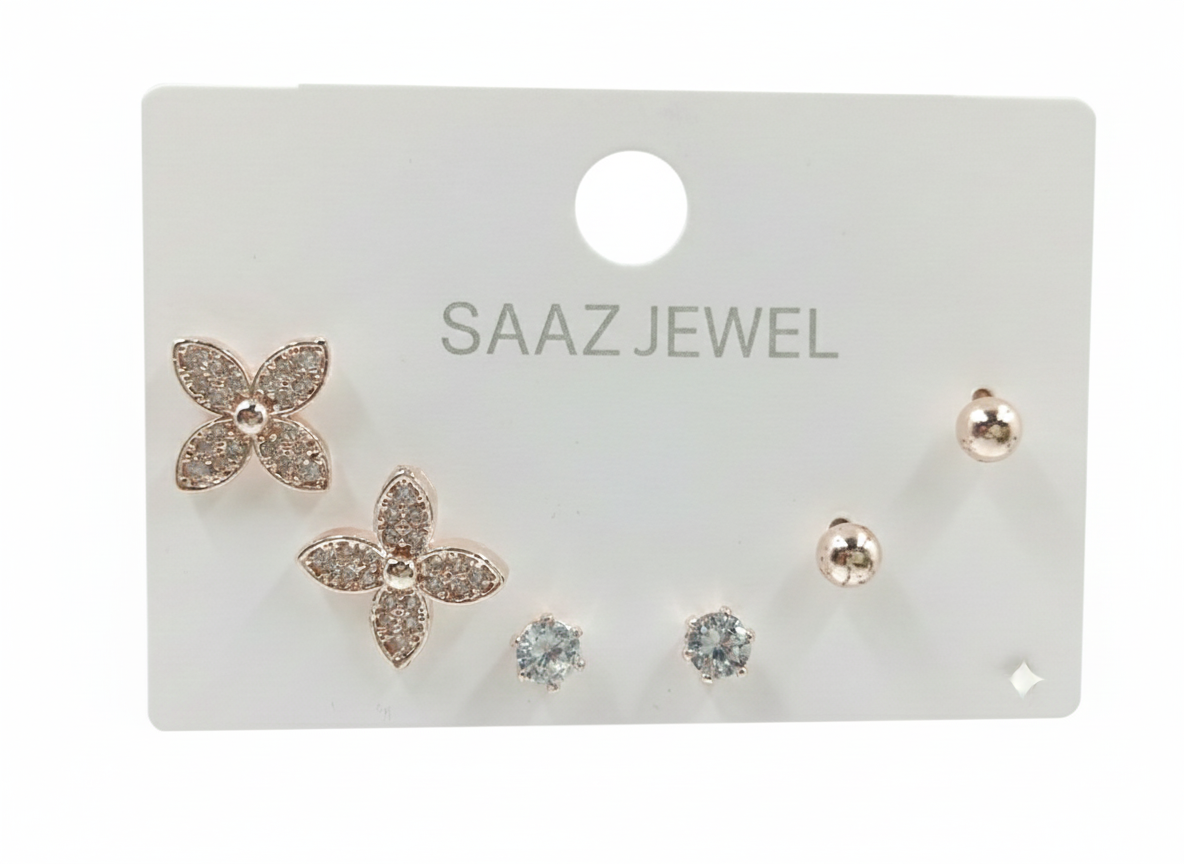 Stylish Small 3PCS  Stud Set