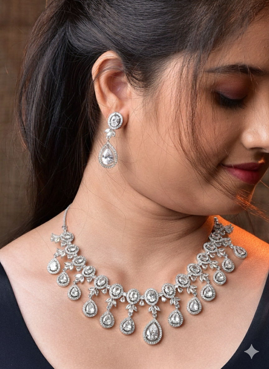 Zircon Necklace  1048