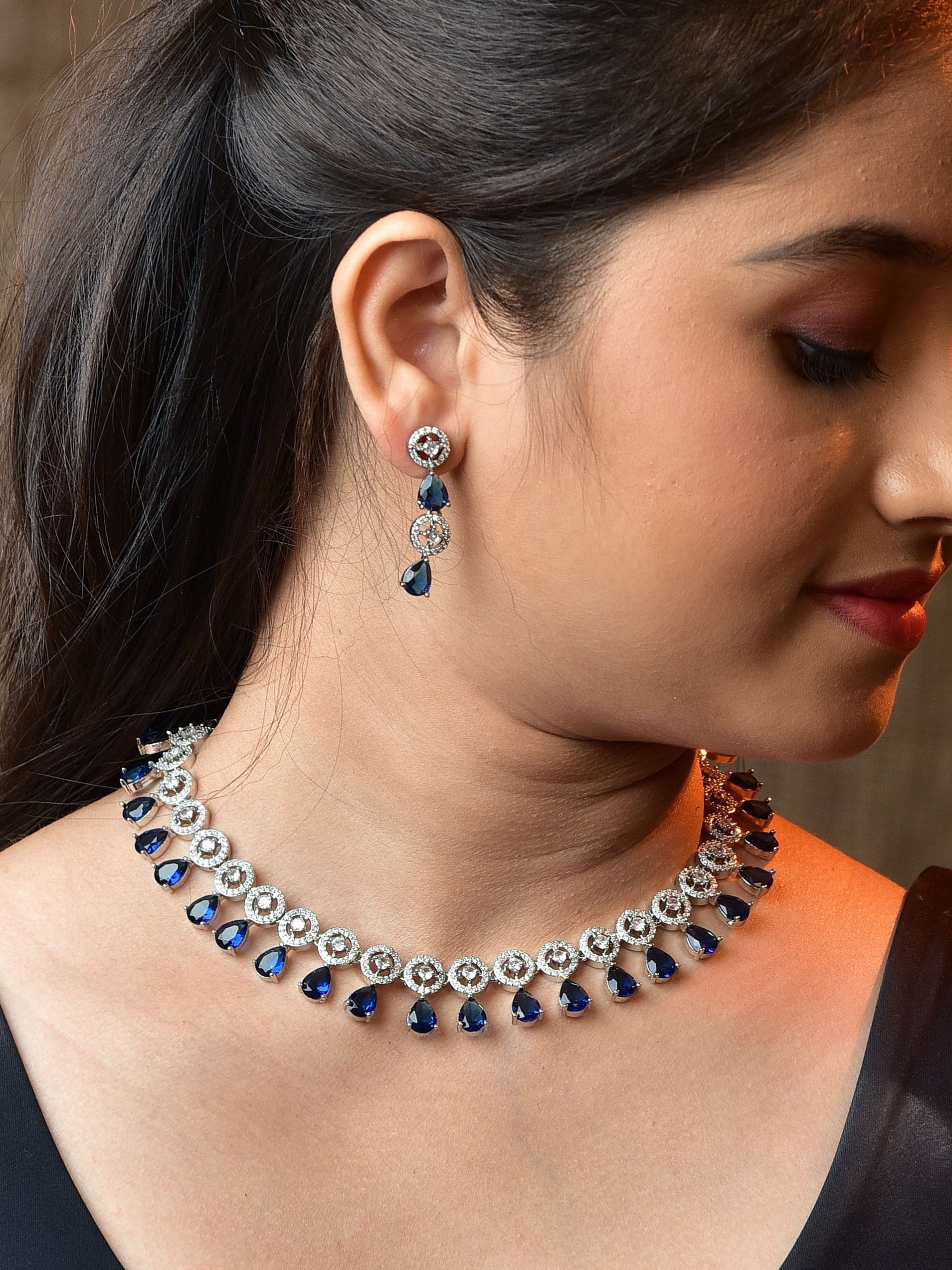 Zircon Necklace  1003