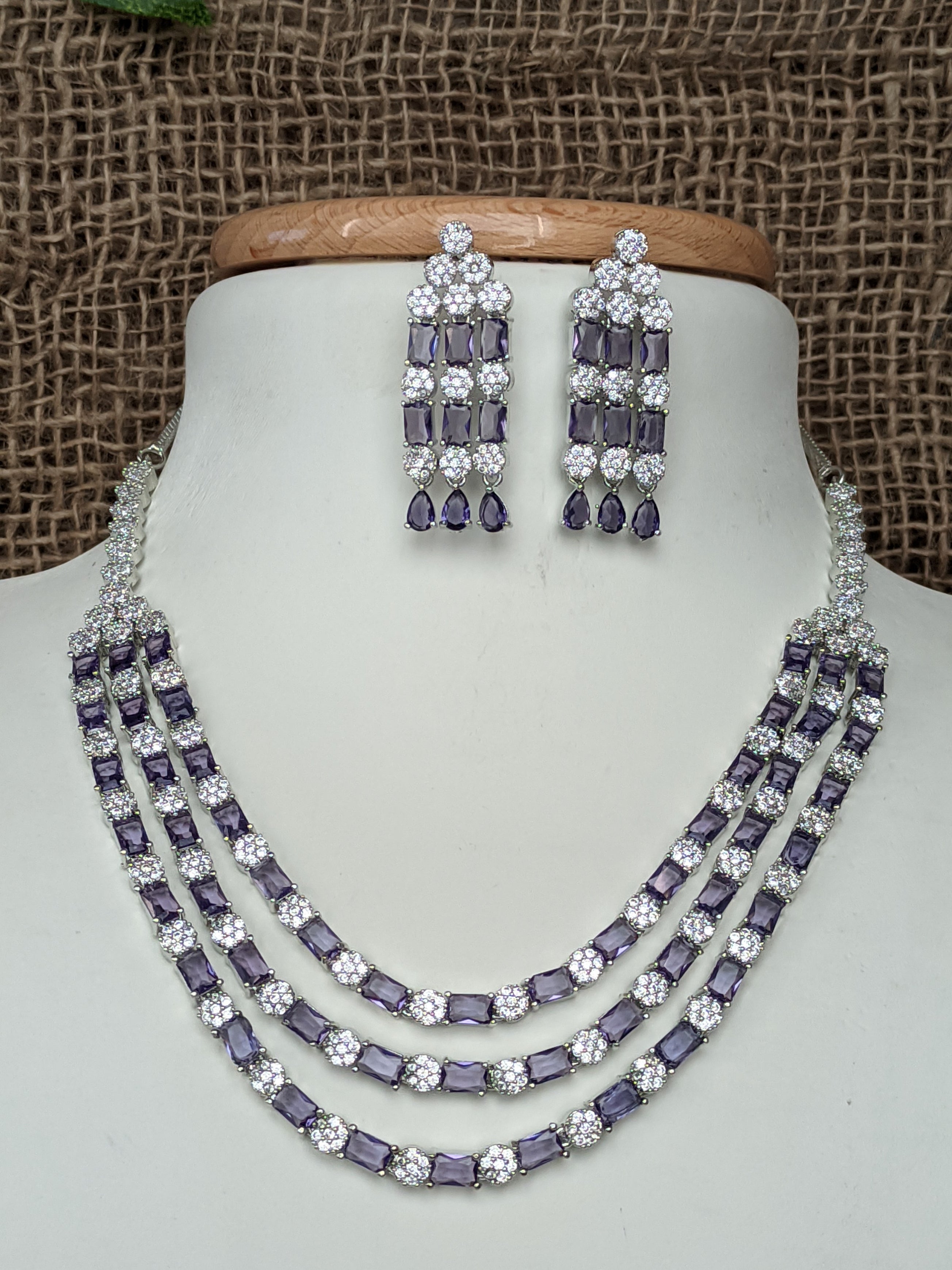 Zircon Necklace  1008