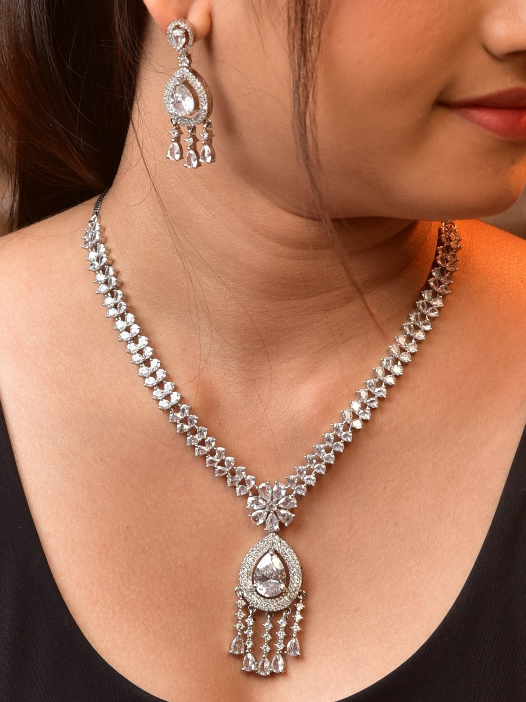 Zircon Necklace  1013