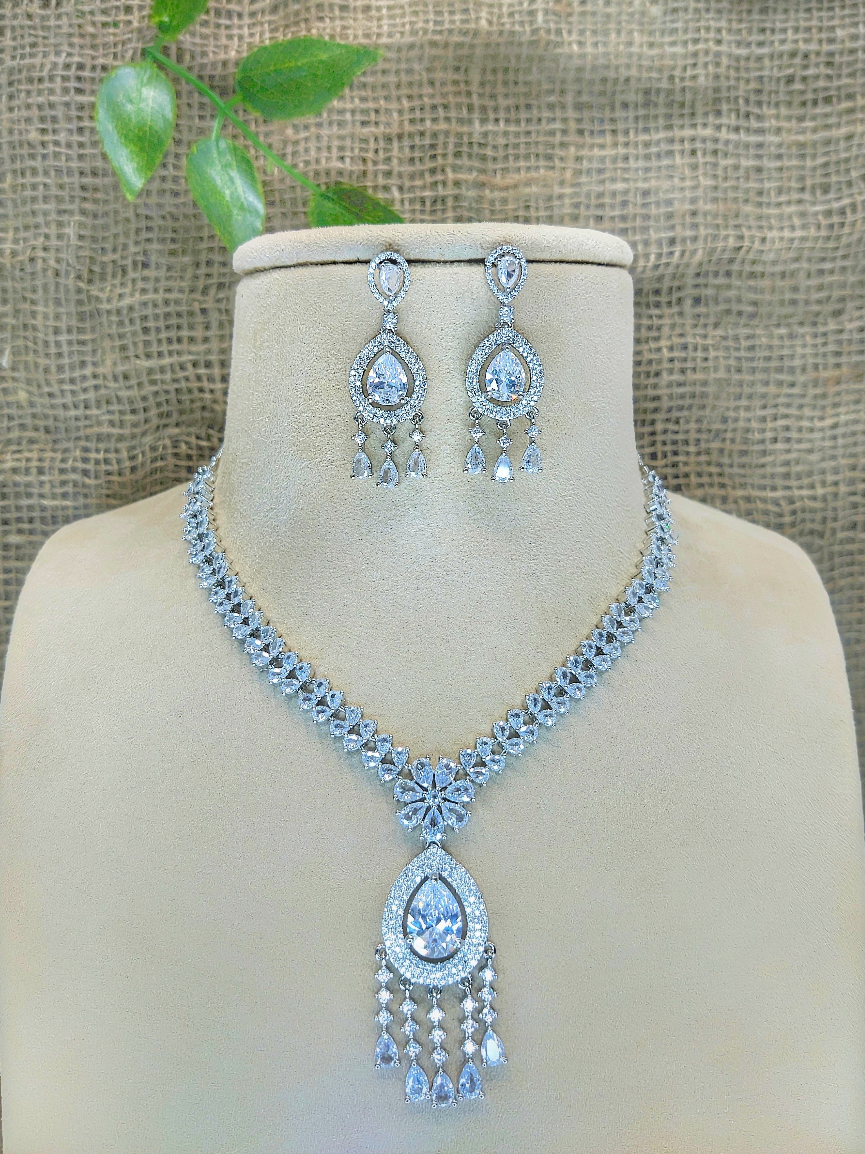Zircon Necklace  1013