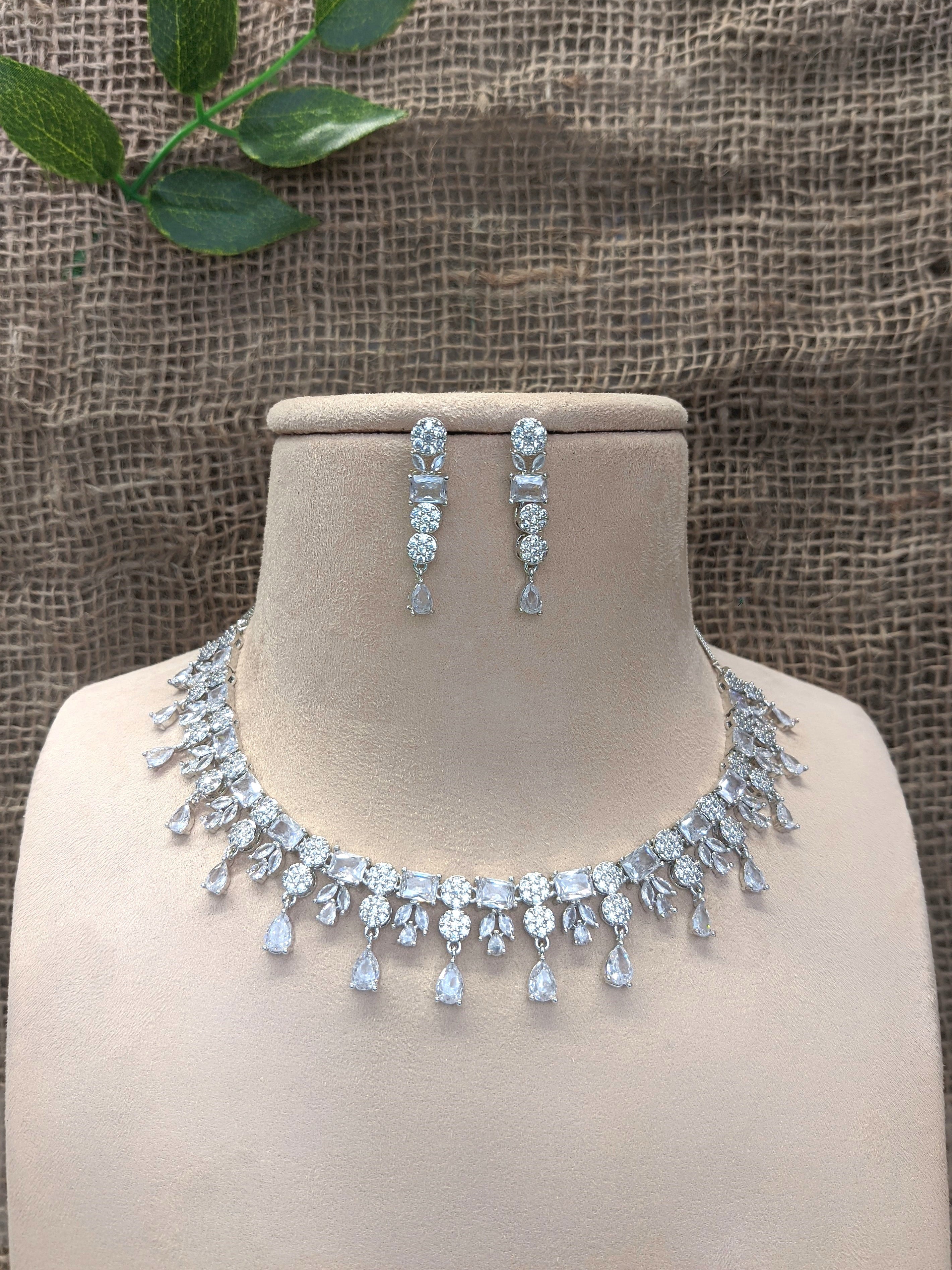 Zircon Necklace  1014