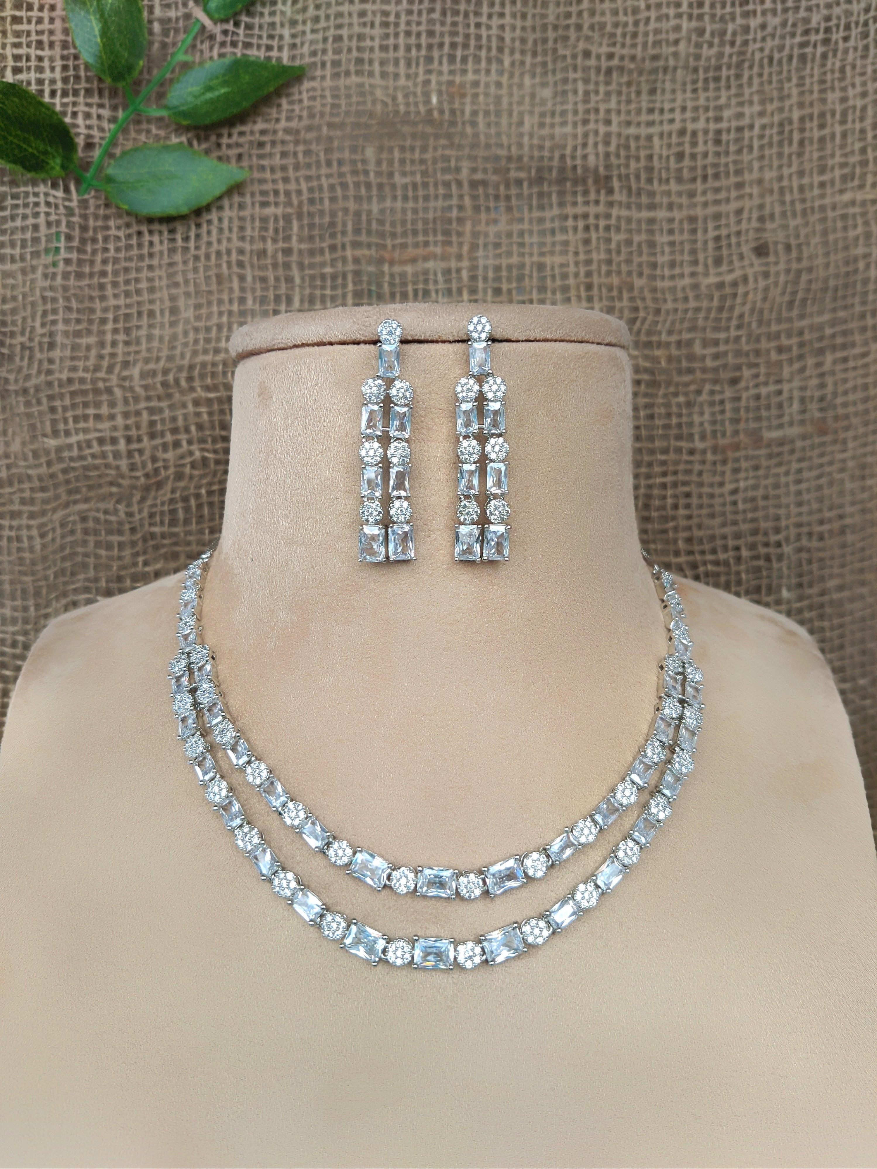 Zircon Necklace  1020
