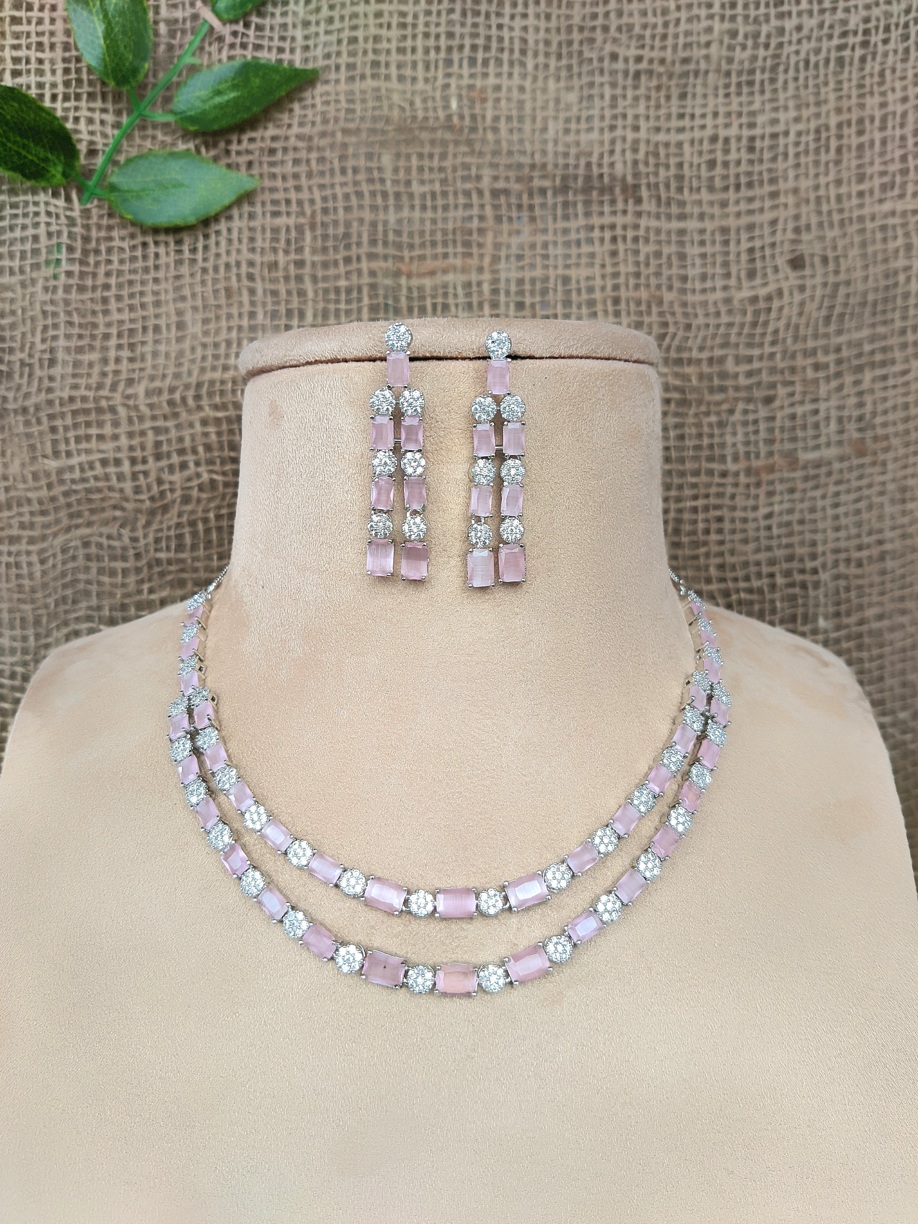 Zircon Necklace  1020