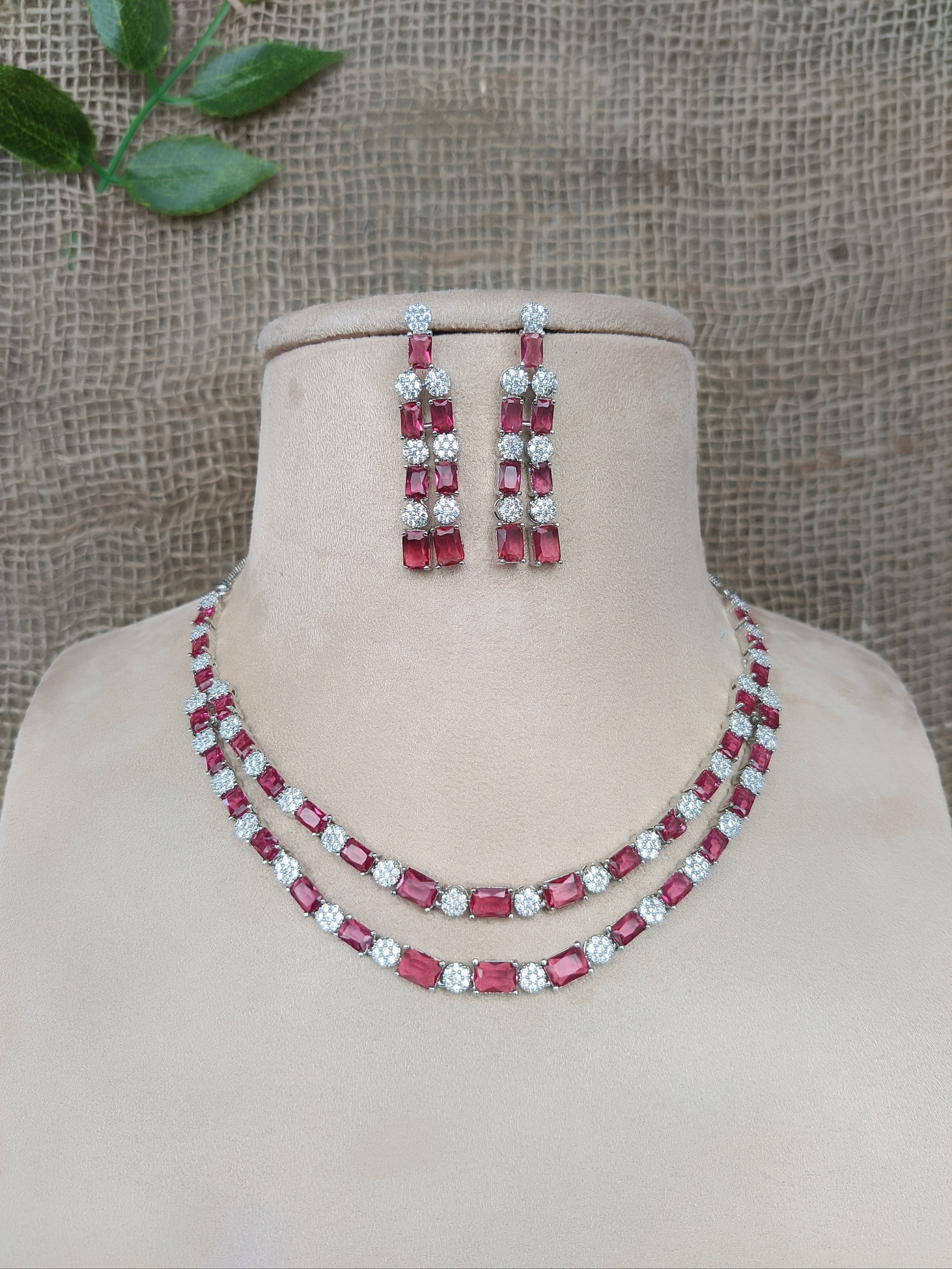 Zircon Necklace  1020