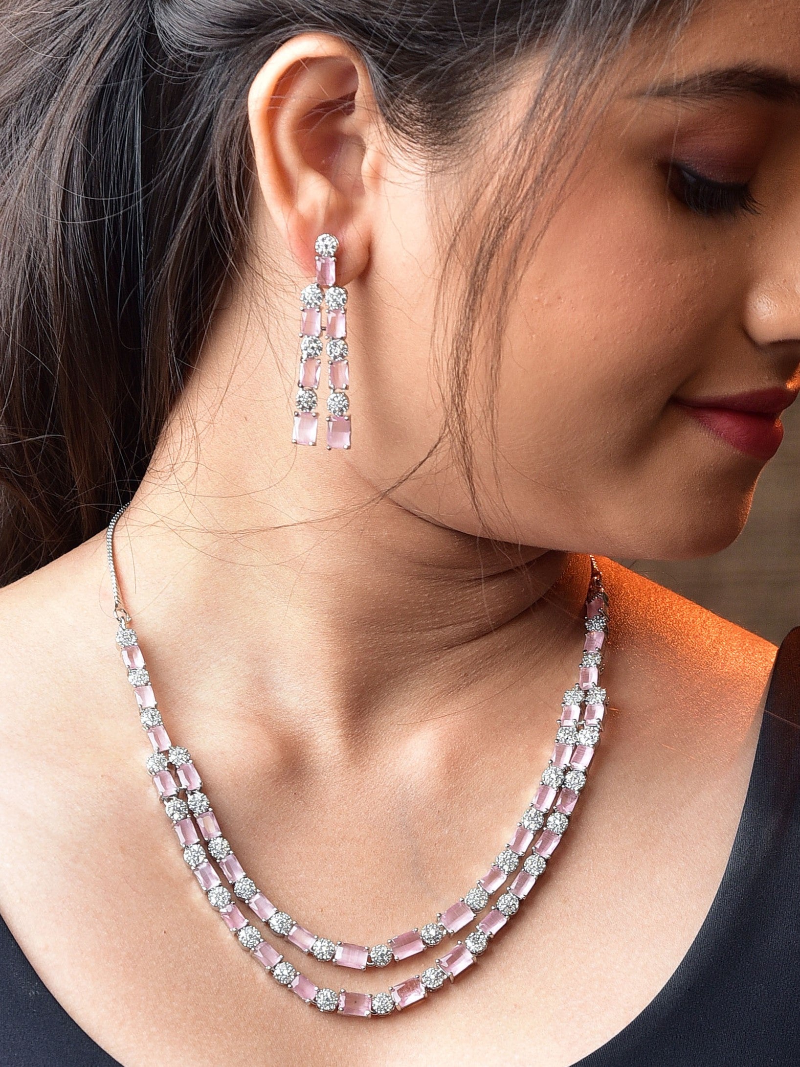 Zircon Necklace  1020