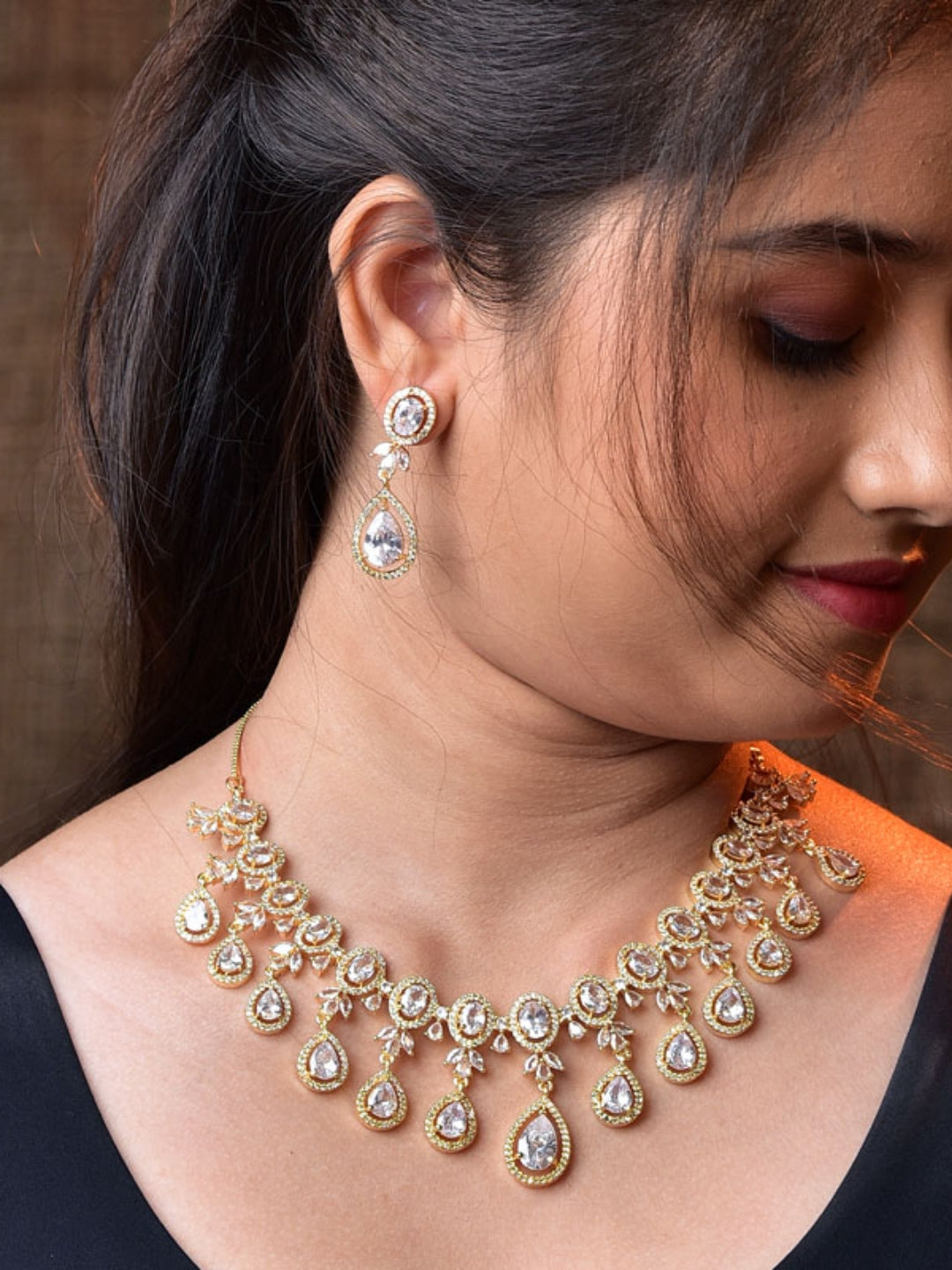 Zircon Necklace  1048