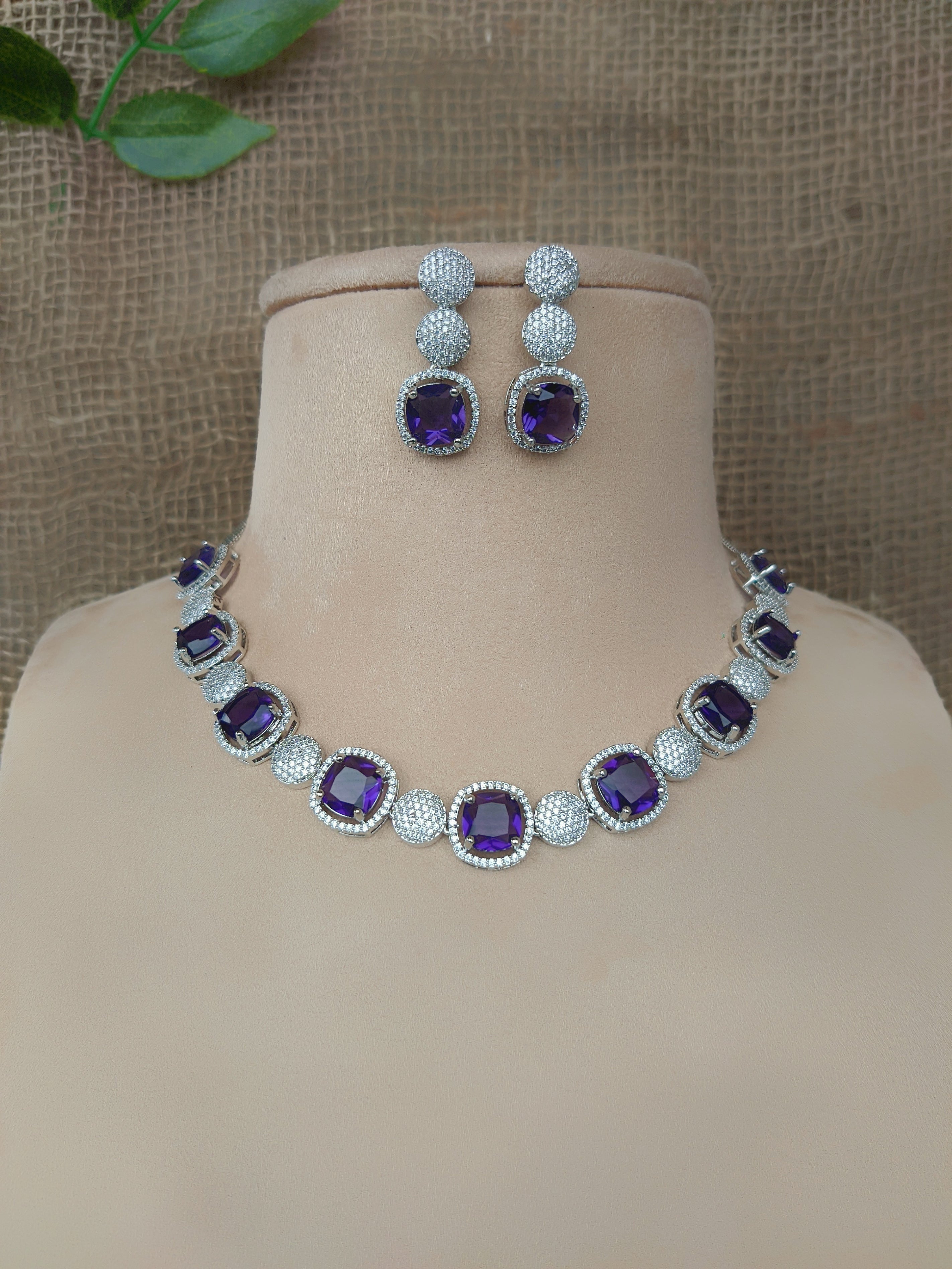 Zircon Necklace  1049